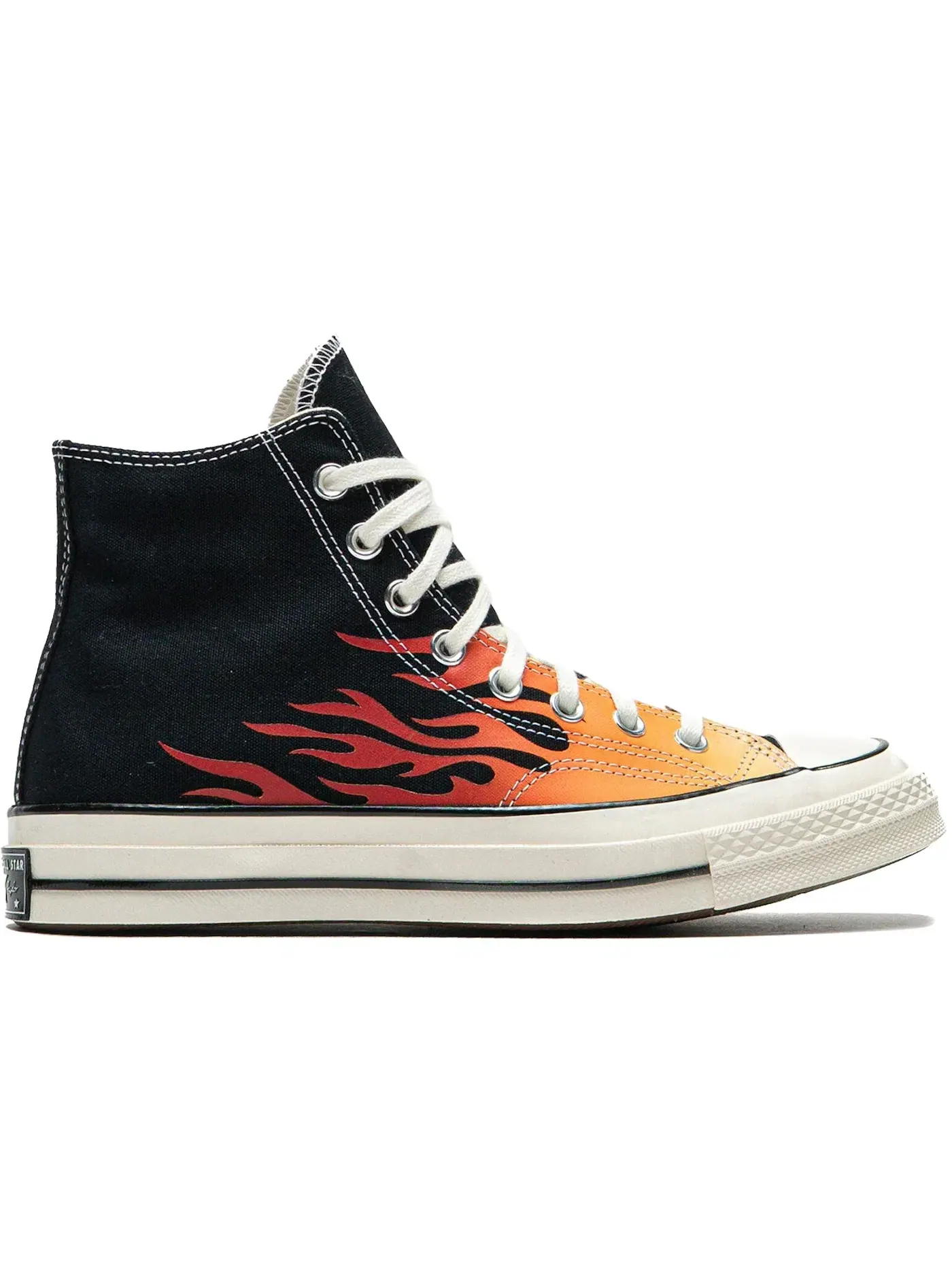 Мужские кроссовки с высоким верхом Converse Chuck 70 Hi Converse — изображение 1 из 2, черный/красный/желтый
