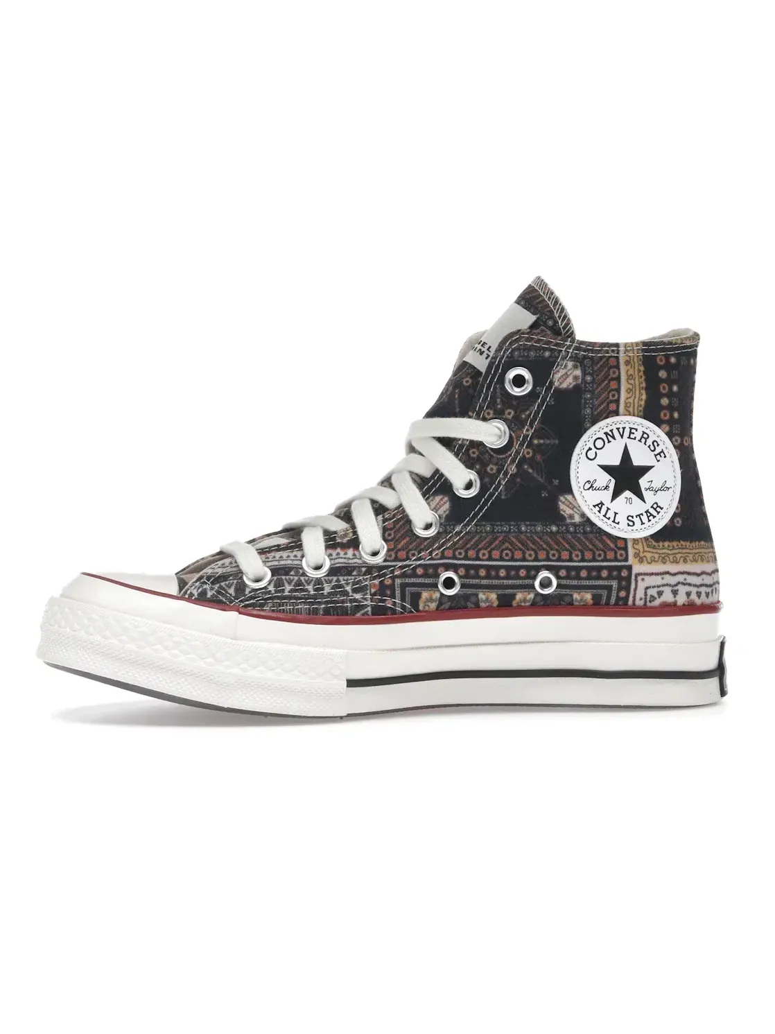 Мужские кроссовки с высоким верхом Converse Chuck 70 Hi — изображение 4 из 5, черный//красный
