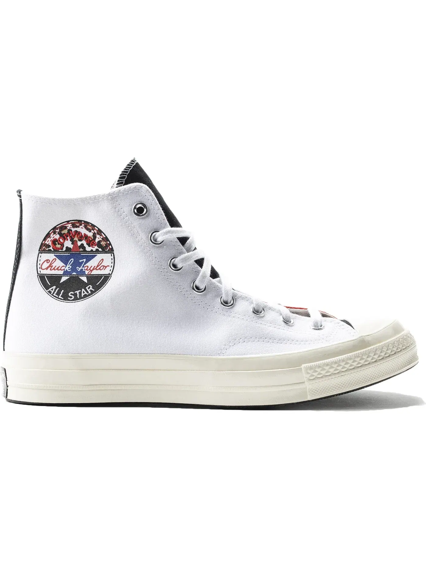Мужские кроссовки повседневные Converse Chuck 70 Hi — изображение 1 из 3, белый/красный/синий