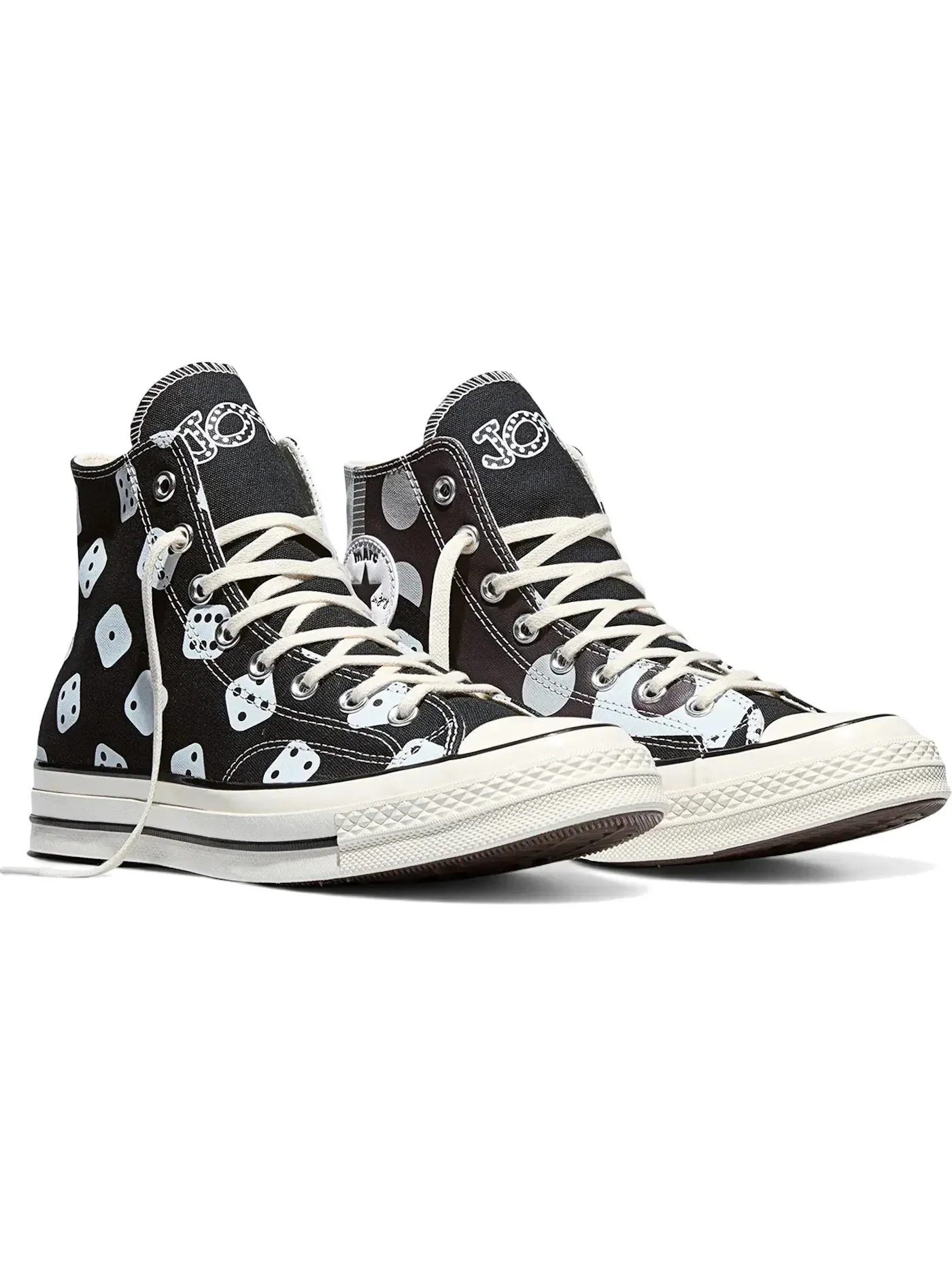 Мужские кроссовки повседневные Converse Chuck 70 Hi — изображение 1 из 2, черный/белый