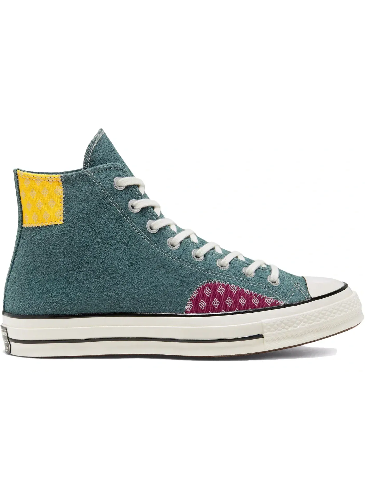 Мужские кроссовки на шнуровке Converse Chuck Taylor All Star 70 Hi, Faded Spruce/Amarillo — изображение 1 из 2