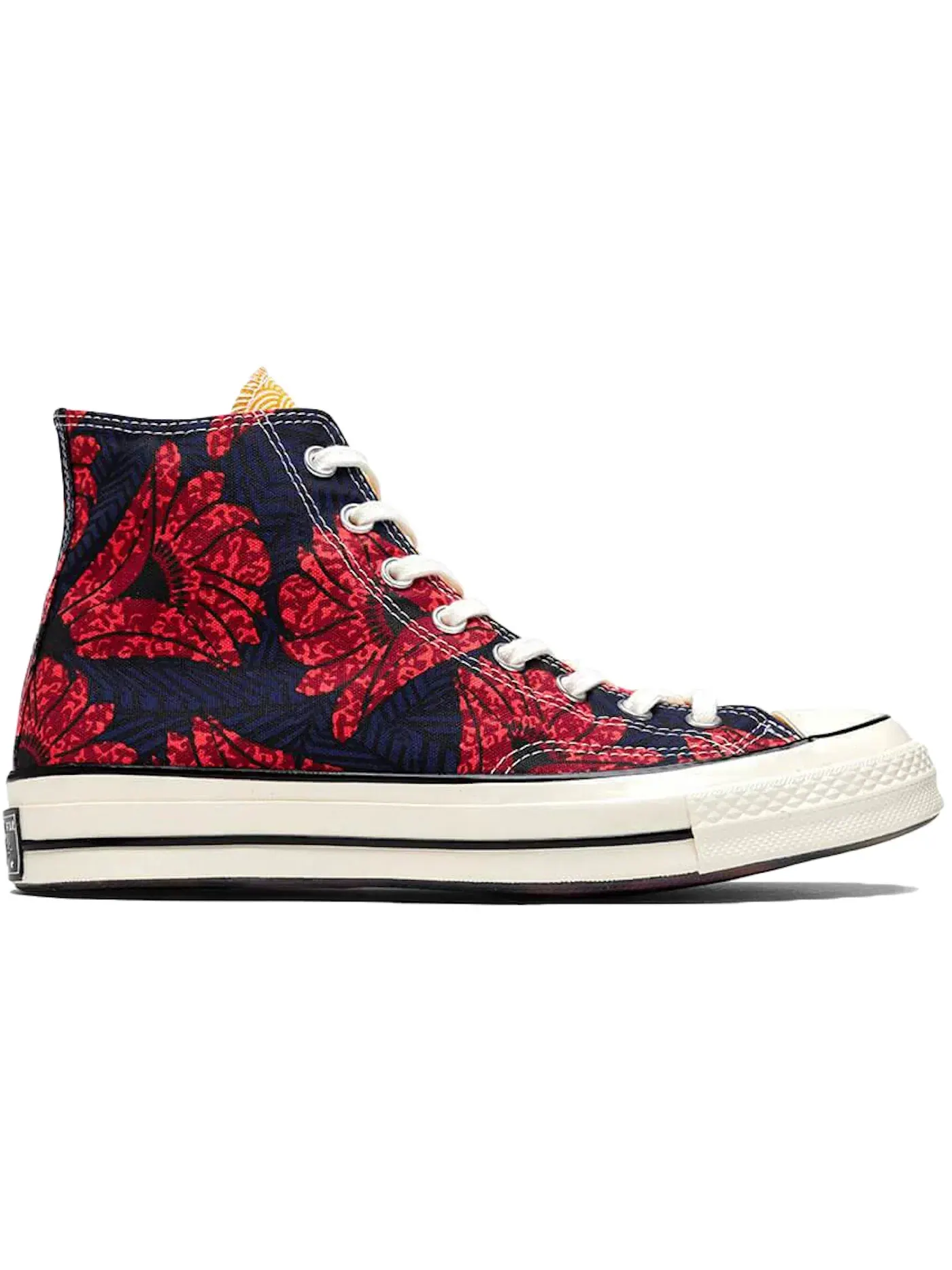 Мужские кроссовки с принтом Converse Chuck Taylor All Star 70 Hi Weave — изображение 1 из 2, мульти//черный