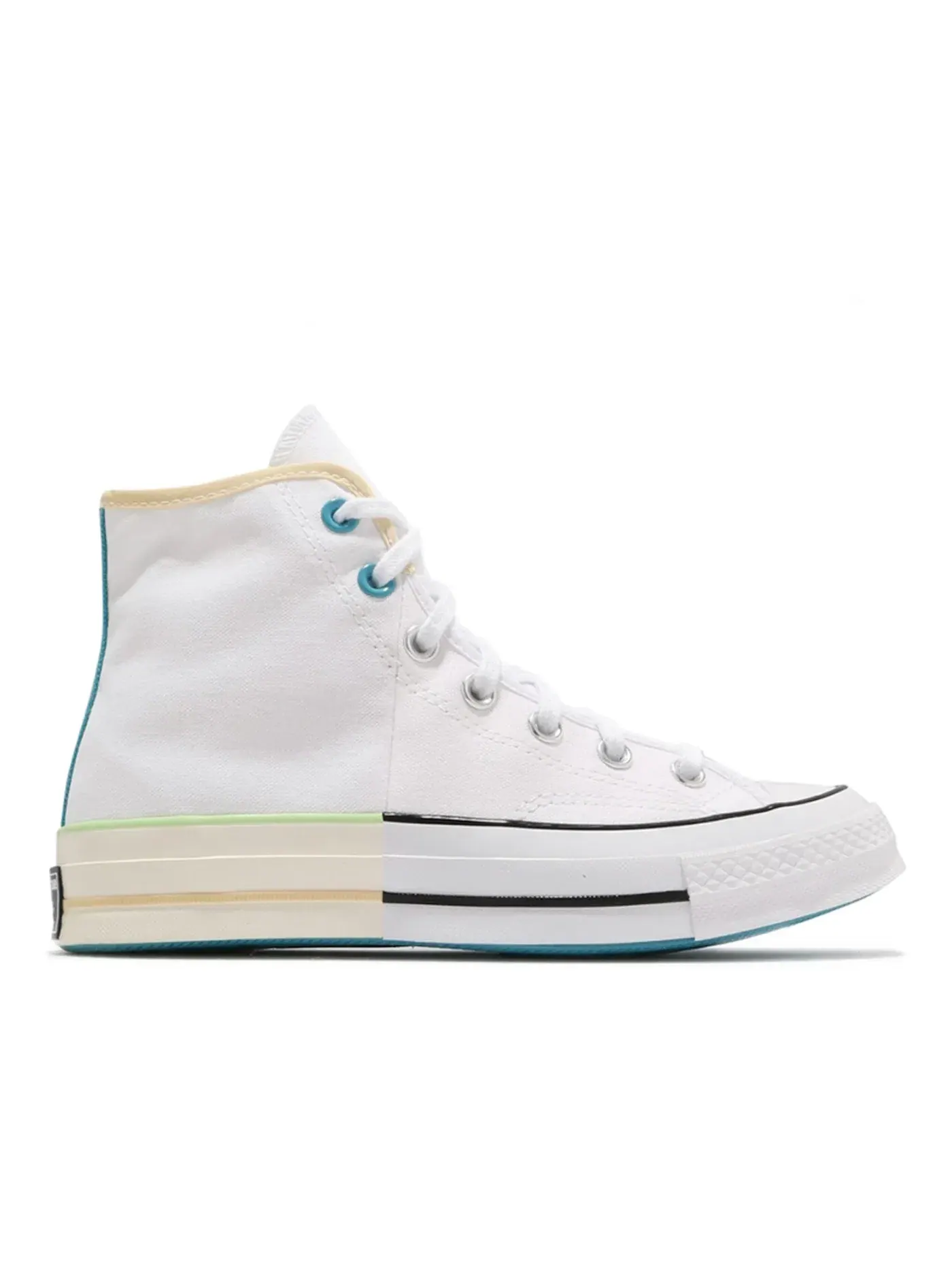 Мужские кроссовки с высоким верхом Converse Chuck Taylor All Star 70 Hi — изображение 1 из 2, белый/синий