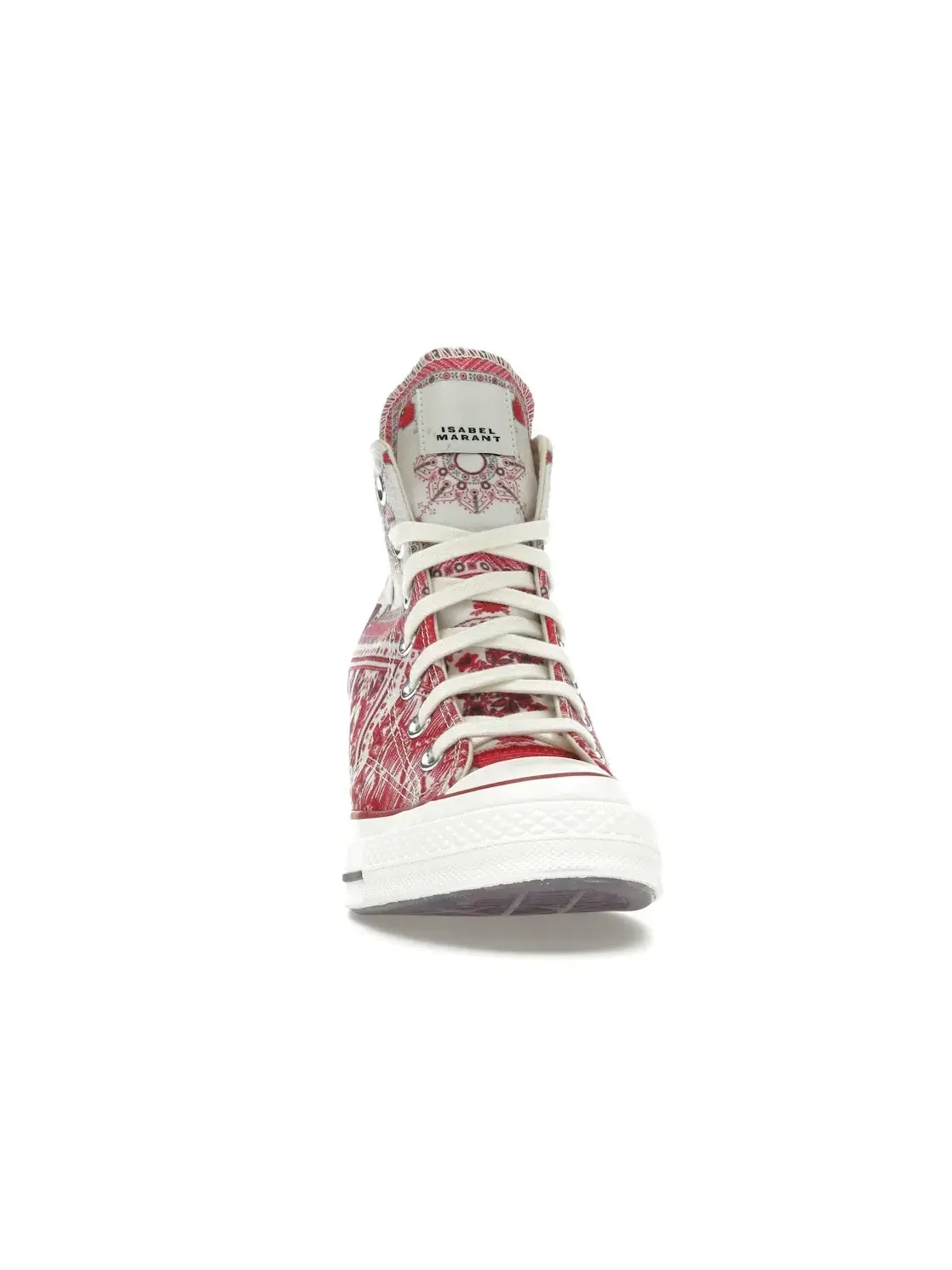 Женские кроссовки с клином Converse Chuck 70 Internal Wedge Hi Converse — изображение 3 из 5, красный черный