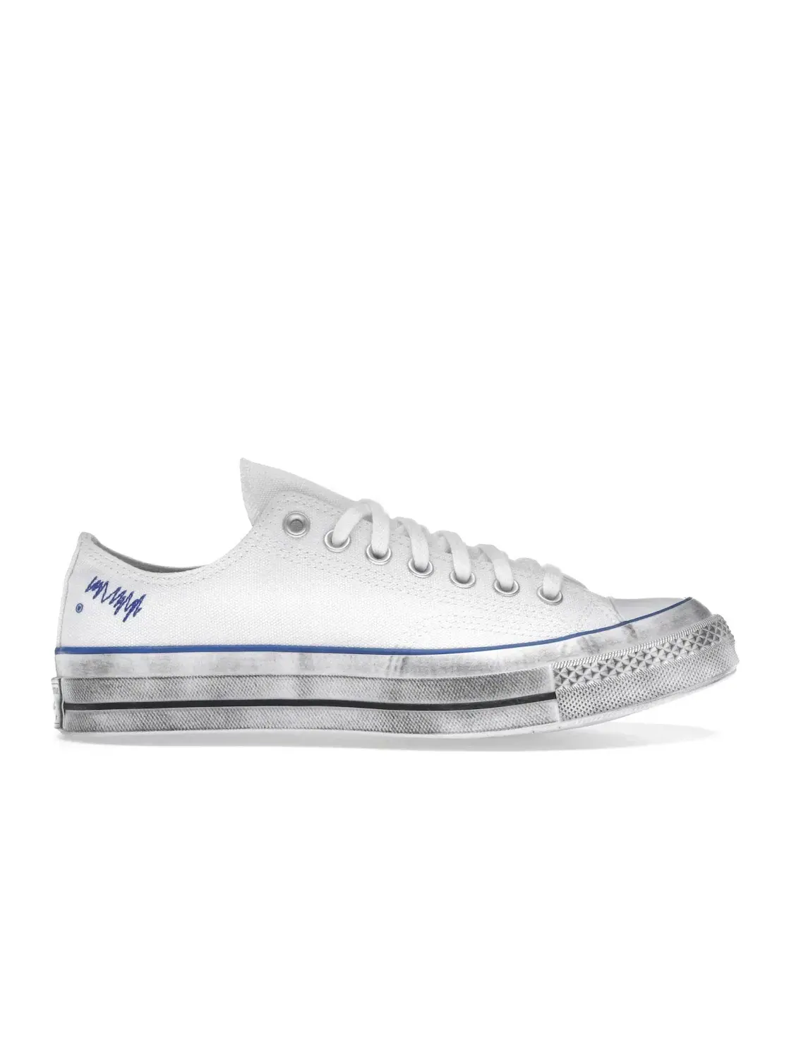 Мужские кроссовки Lifestyle Converse Chuck 70 Low — изображение 1 из 5, белый/синий