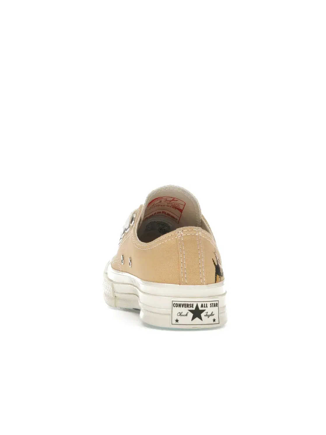 Мужские кроссовки повседневные Converse Chuck 70 Low GOLF le FLEUR* Darryl — изображение 5 из 5, кремовый/белый