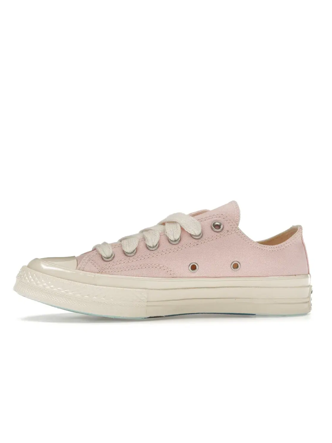 Мужские кроссовки с низкой посадкой Converse Chuck 70 Low GOLF le FLEUR* Darryl Converse — изображение 4 из 5, розовый/белый