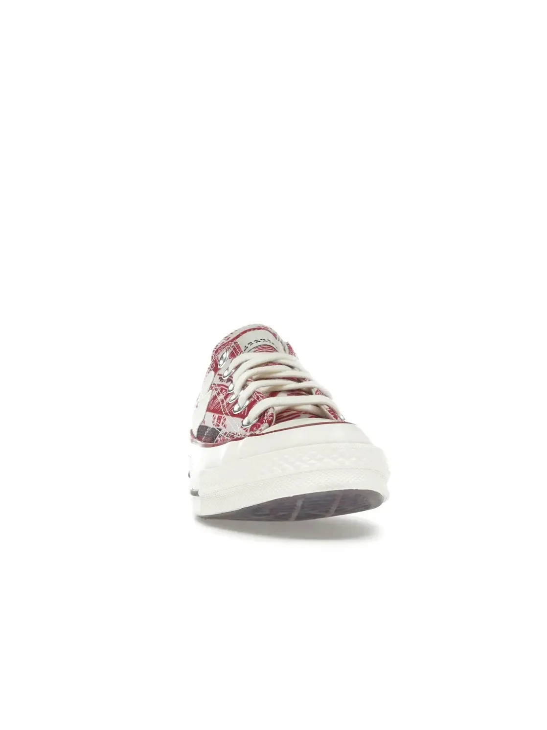 Мужские кроссовки Lifestyle Converse Chuck 70 Low Isabel Marant Vanilla Ice Red — изображение 3 из 5, красный/черный