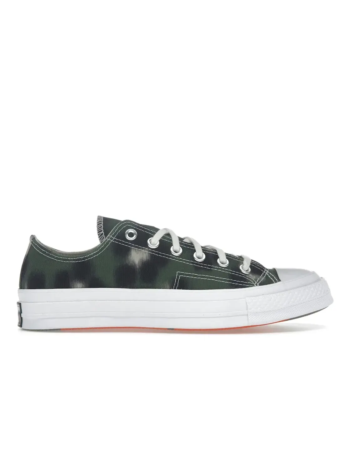 Мужские кроссовки с принтом Converse Chuck 70 Low Kenzo Hana Leopard Cypress — изображение 1 из 5, черный/белый