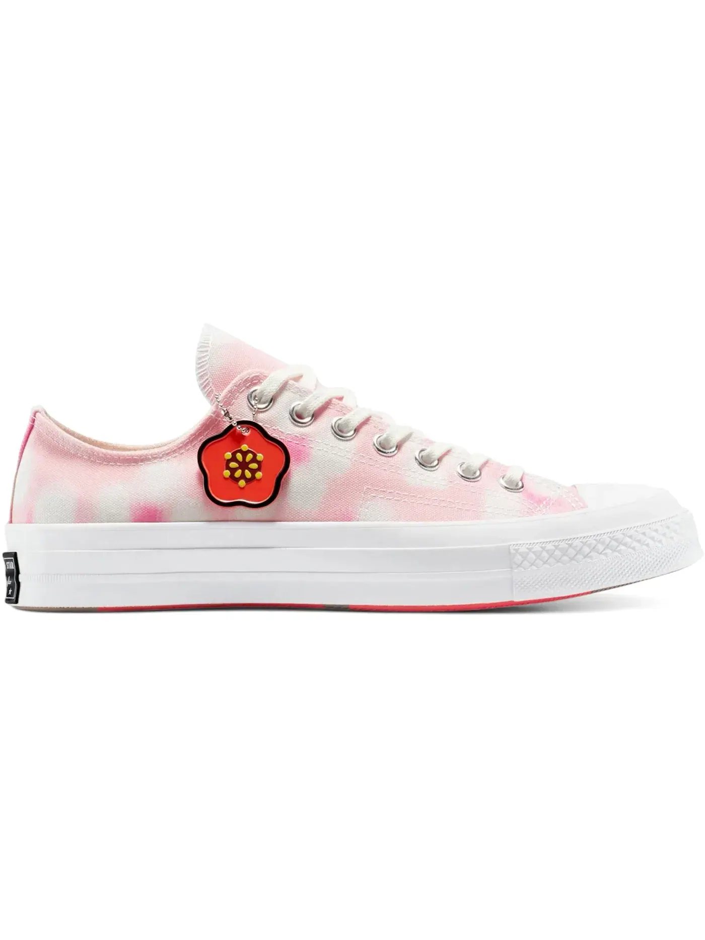 Мужские кроссовки Lifestyle Converse Chuck 70 Low KENZO Hana Leopard — изображение 1 из 2, розовый/кремовый