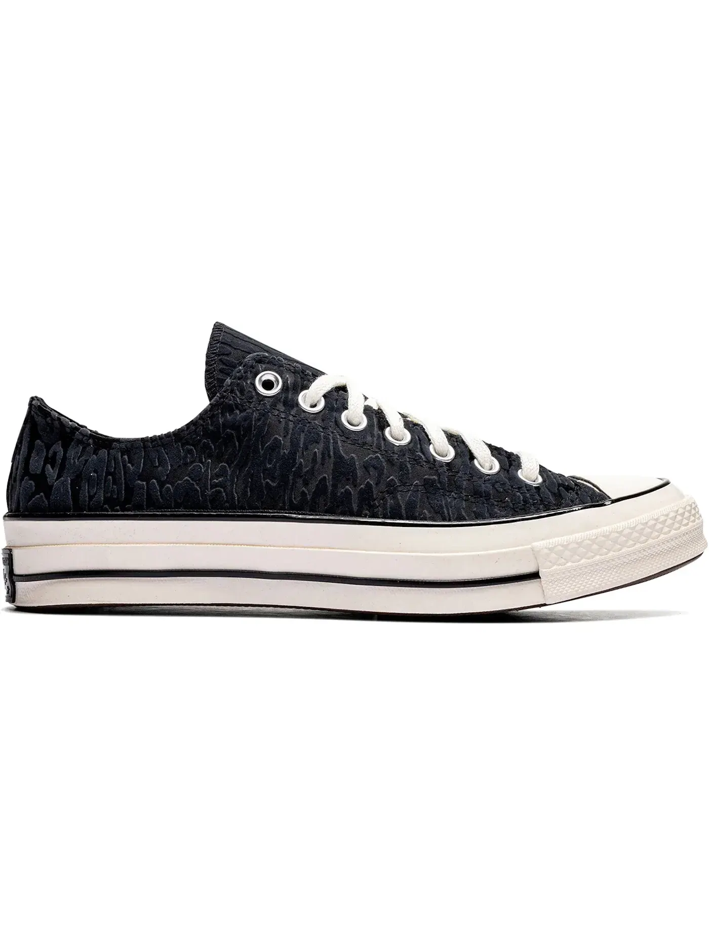 Мужские кроссовки с принтом Converse Chuck 70 Ox — изображение 1 из 2, черный