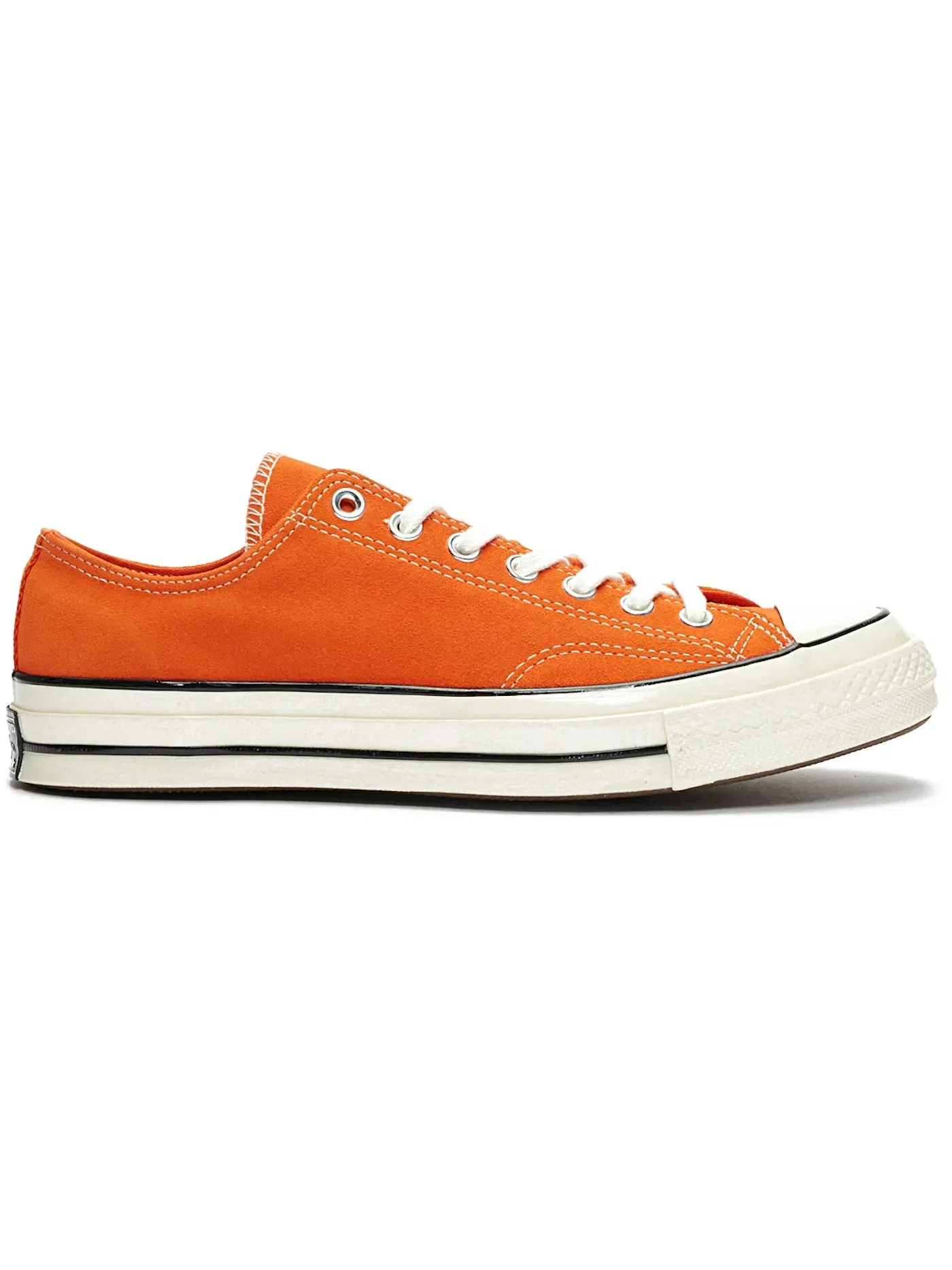 Мужские кеды из замши с принтом Converse Chuck Taylor All Star 70 Ox — изображение 1 из 2, оранжевый/черный