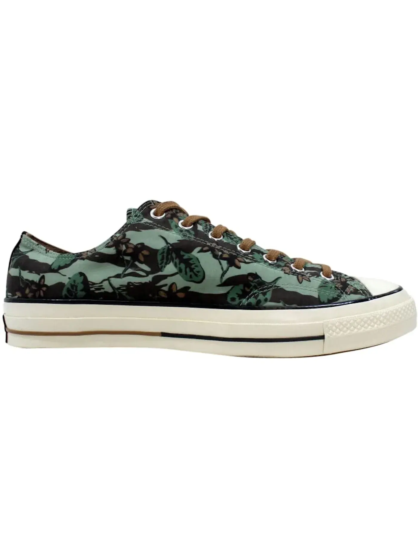 Мужские кеды с принтом Converse Chuck Taylor 1970 Floral — изображение 1 из 2, зеленый
