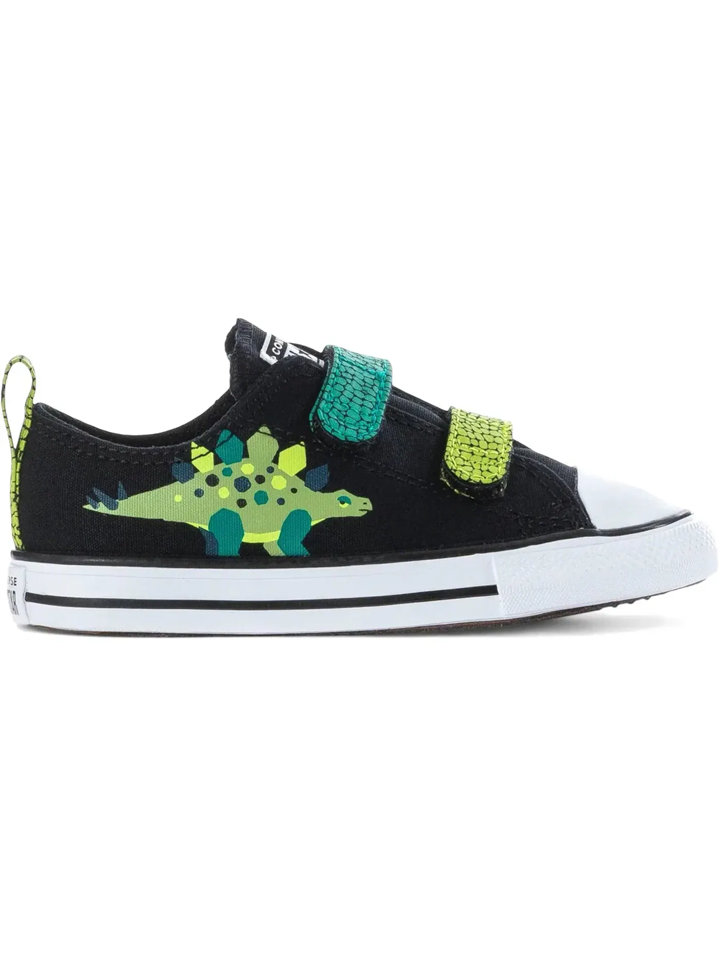 Детские кеды с принтом динозавров Converse Chuck Taylor All Star 2V — изображение 1 из 2