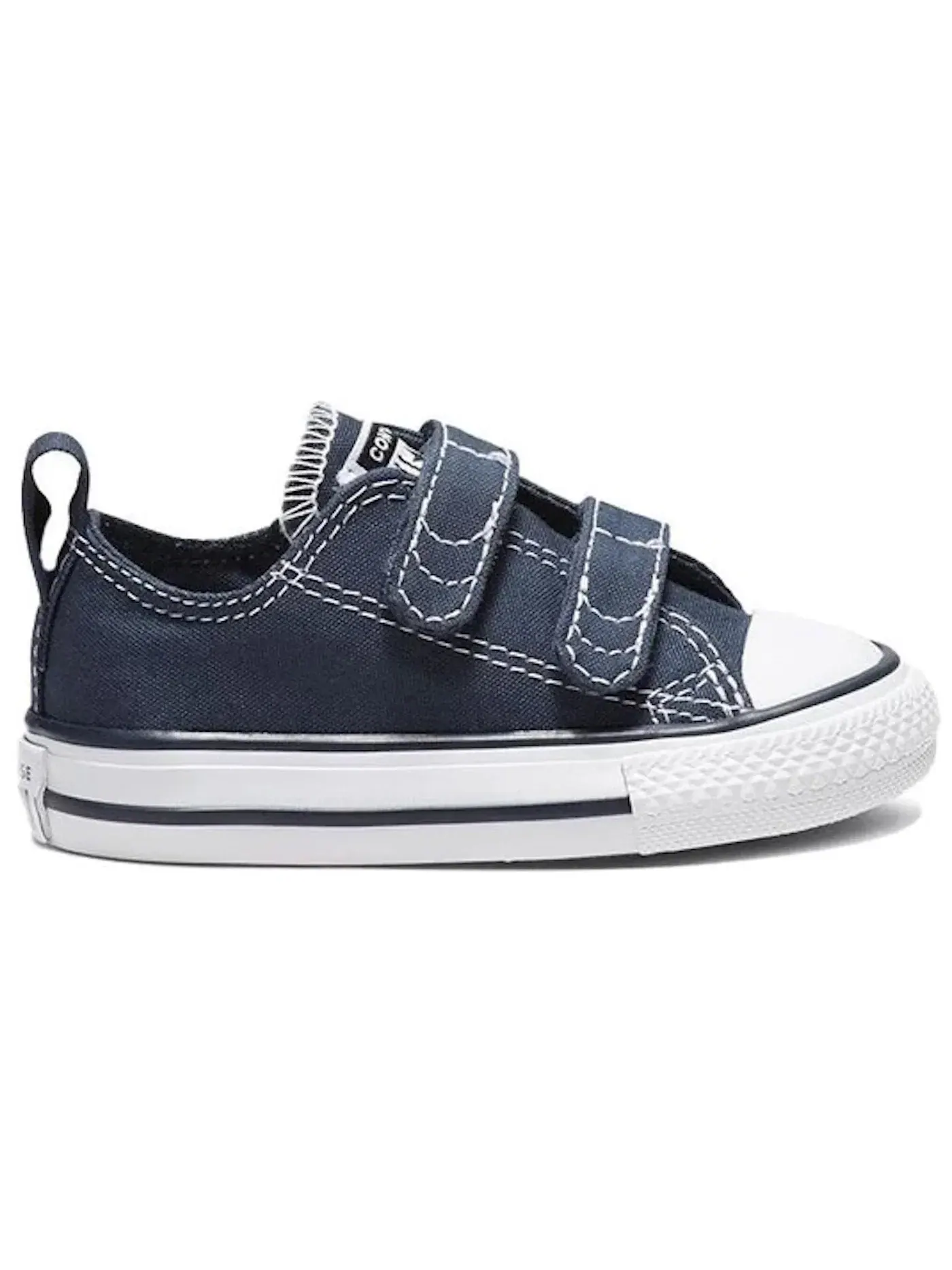 Детские кеды Lifestyle Converse Chuck Taylor All Star 2V OX — изображение 1 из 2, темно-синий/белый