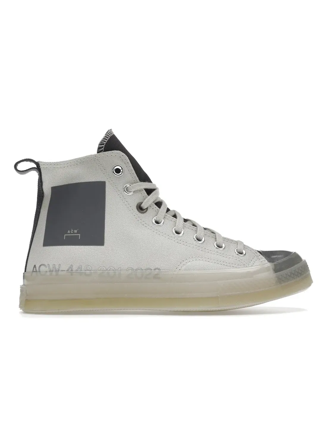 Унисекс-кроссовки лимитированной серии с принтом A-COLD-WALL Converse — изображение 1 из 4, серебристый