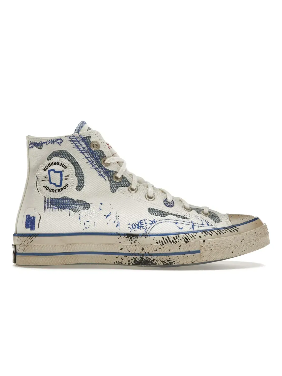 Мужские кроссовки с длинным язычком Converse Chuck Taylor All Star 70 Hi — изображение 1 из 5, белый/синий/синий