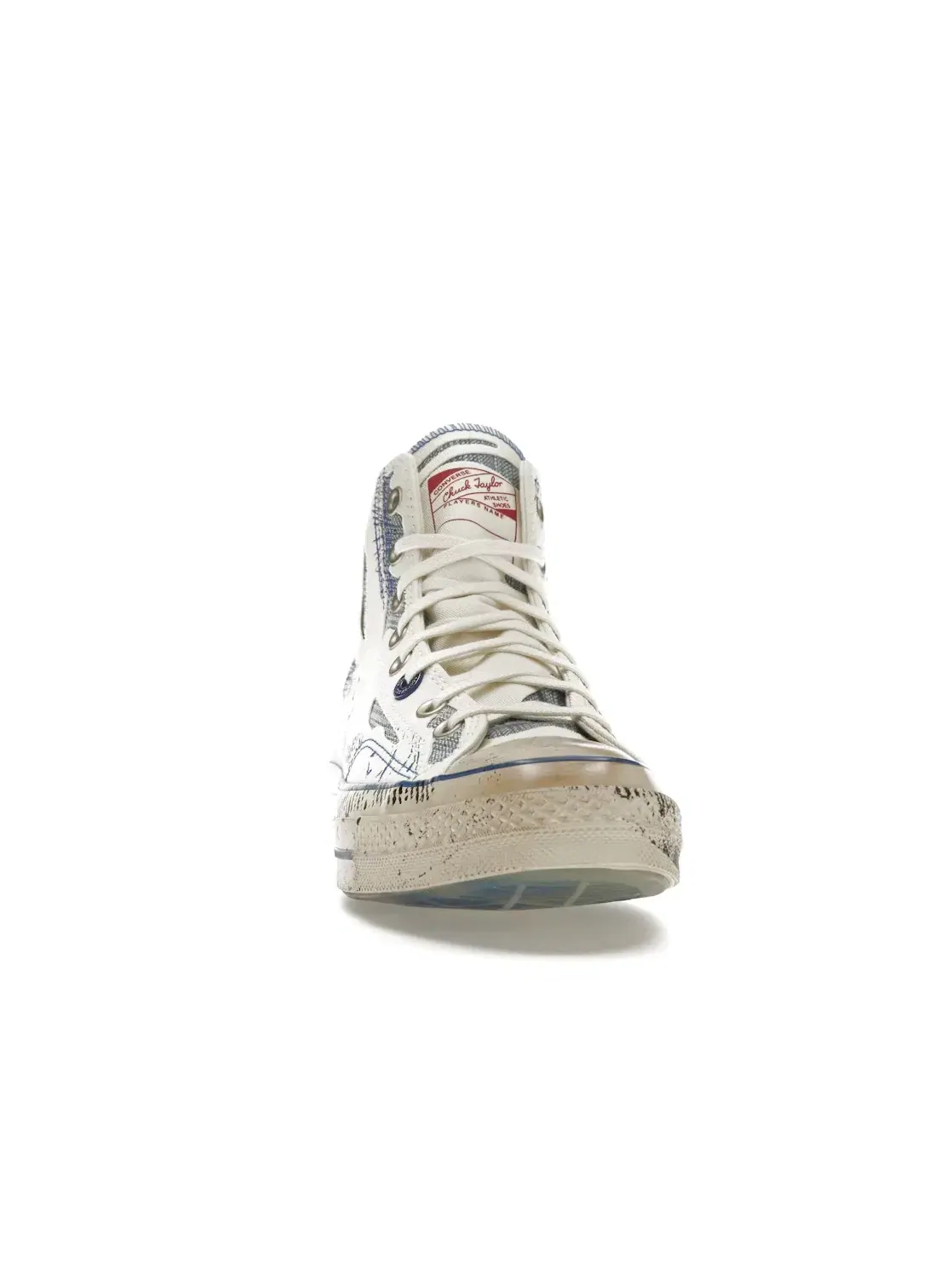 Мужские кроссовки с длинным язычком Converse Chuck Taylor All Star 70 Hi — изображение 3 из 5, белый/синий/синий