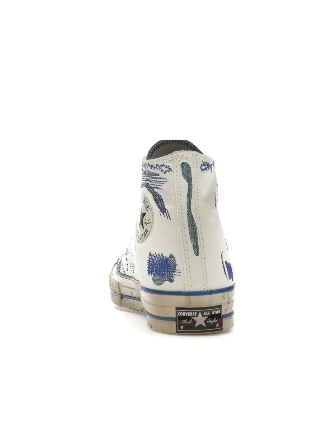Мужские кроссовки с длинным язычком Converse Chuck Taylor All Star 70 Hi — изображение 5 из 5, белый/синий/синий