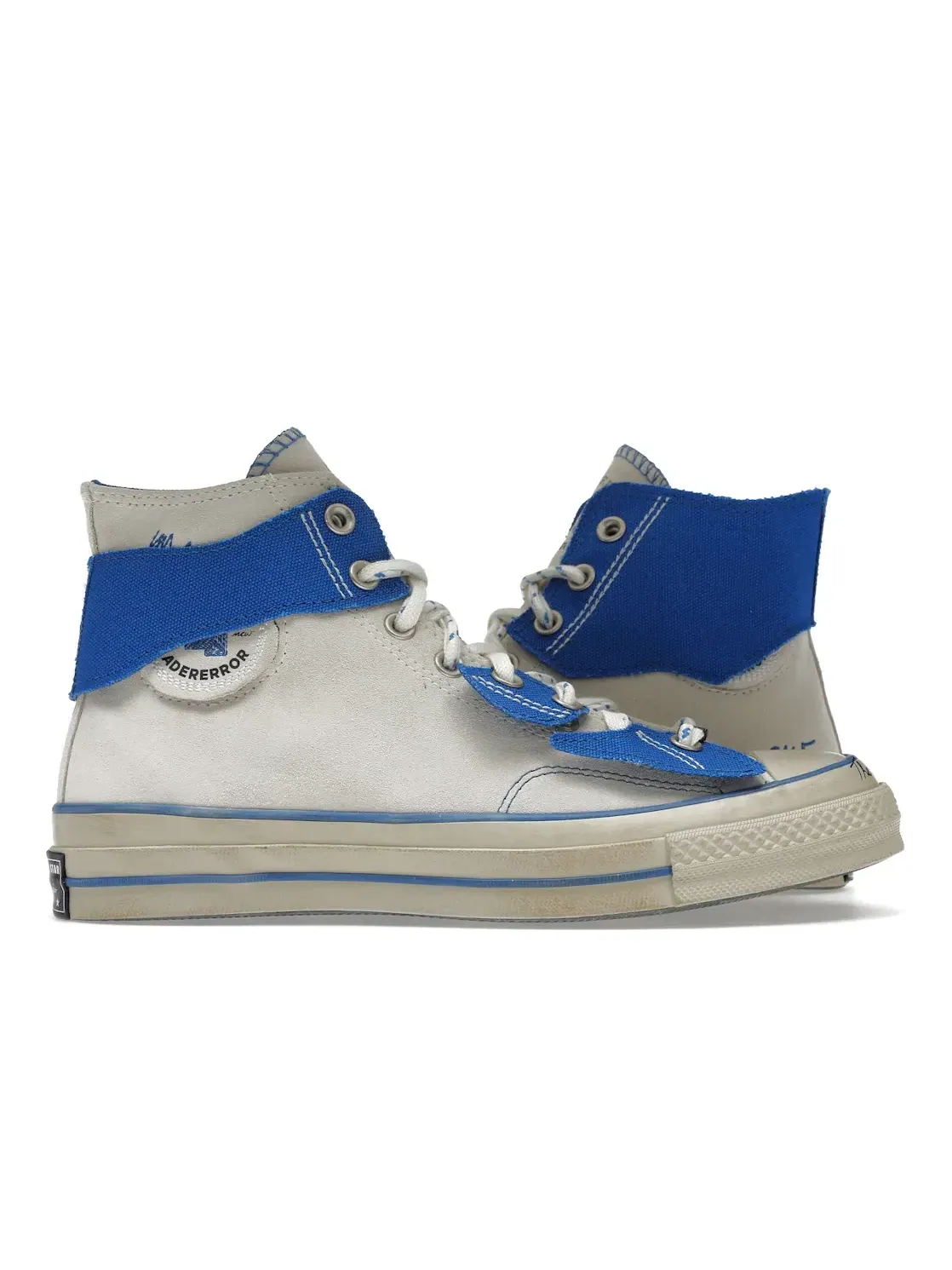Мужские кеды из парусины с принтом Converse Chuck Taylor All Star 70 Hi Ader Error — изображение 1 из 5, белый/синий/черный