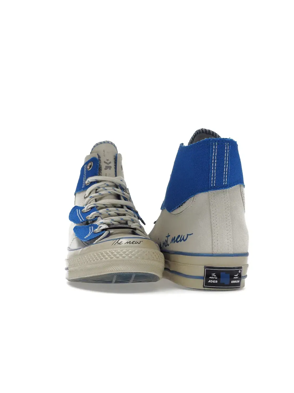 Мужские кеды из парусины с принтом Converse Chuck Taylor All Star 70 Hi Ader Error — изображение 3 из 5, белый/синий/черный