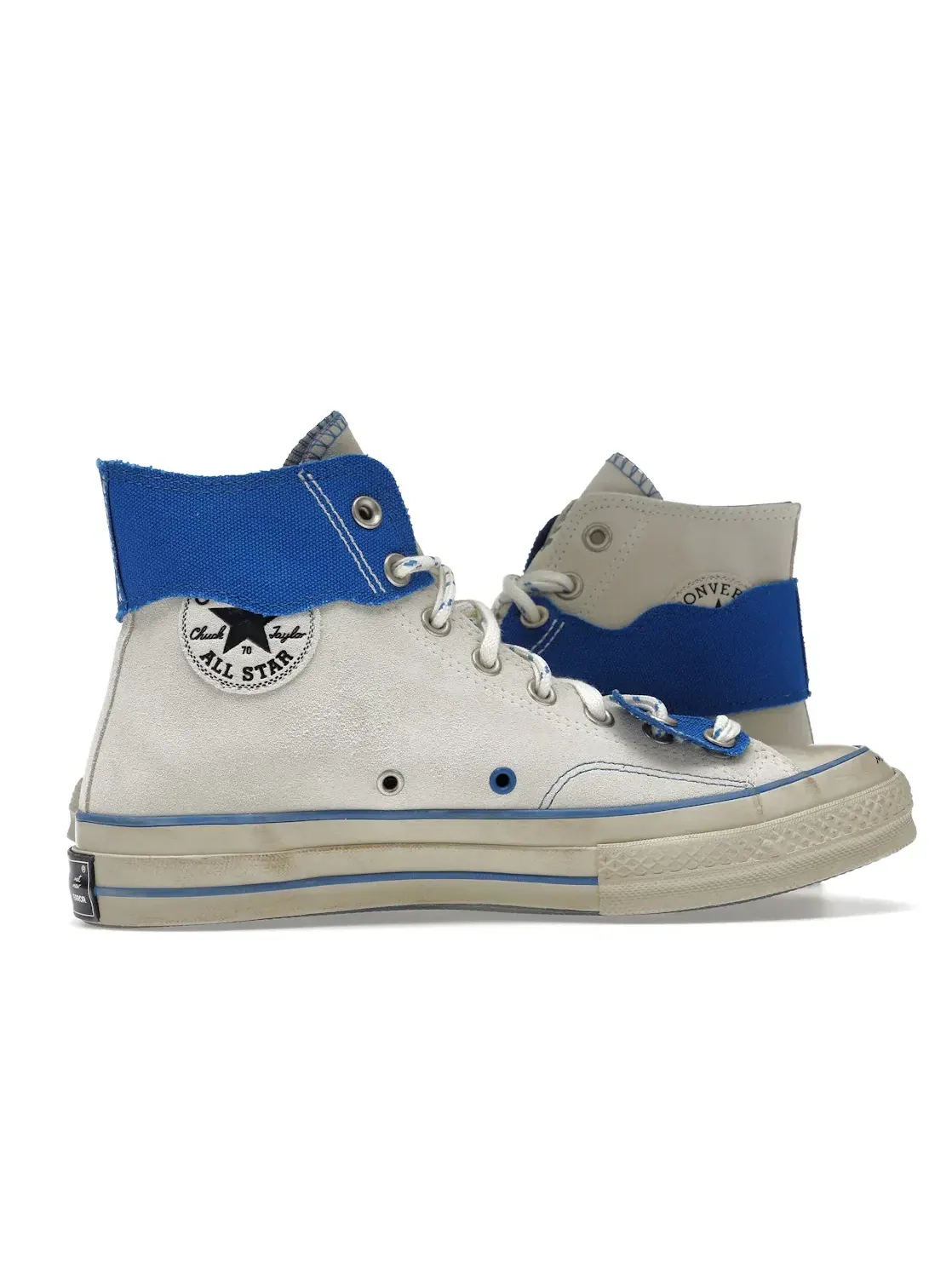 Мужские кеды из парусины с принтом Converse Chuck Taylor All Star 70 Hi Ader Error — изображение 4 из 5, белый/синий/черный