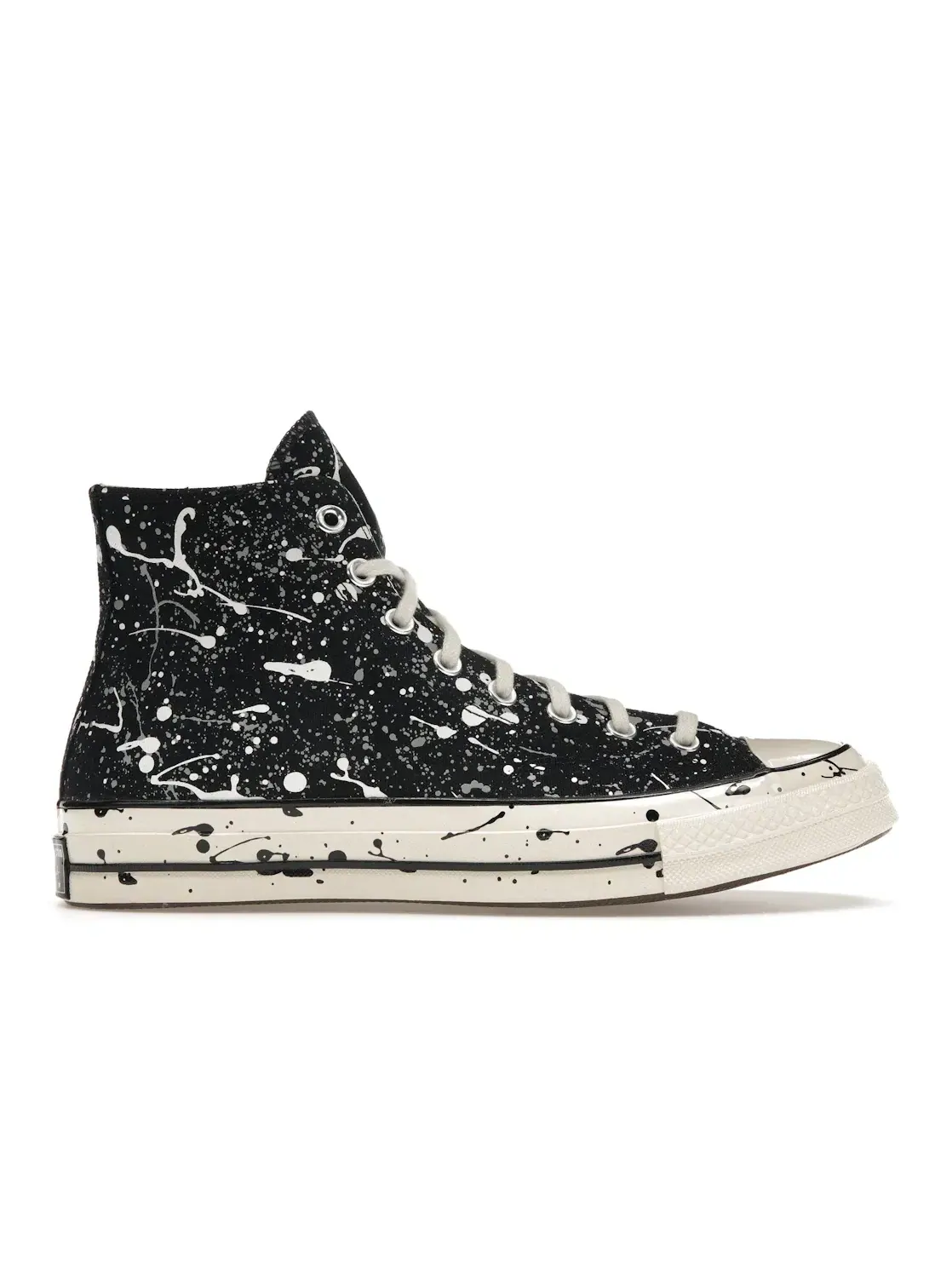 Мужские кроссовки Lifestyle Converse Chuck Taylor All Star 70 Hi Archive Paint Splatter — изображение 1 из 5, черный