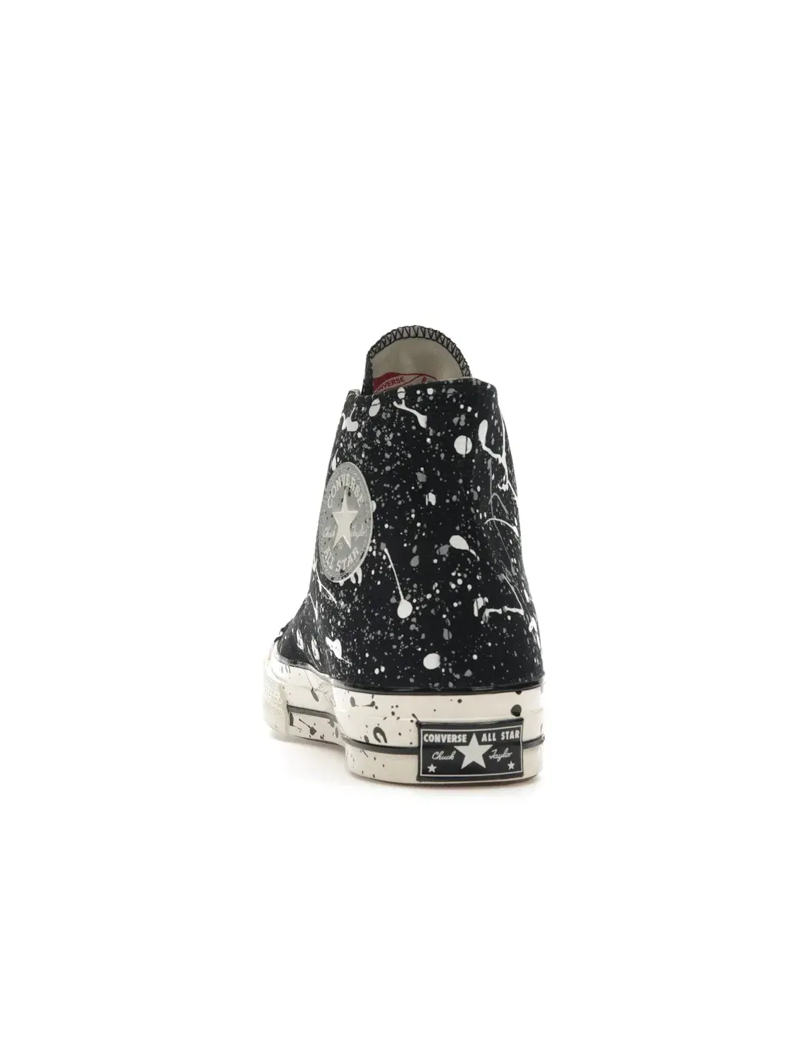 Мужские кроссовки Lifestyle Converse Chuck Taylor All Star 70 Hi Archive Paint Splatter — изображение 5 из 5, черный
