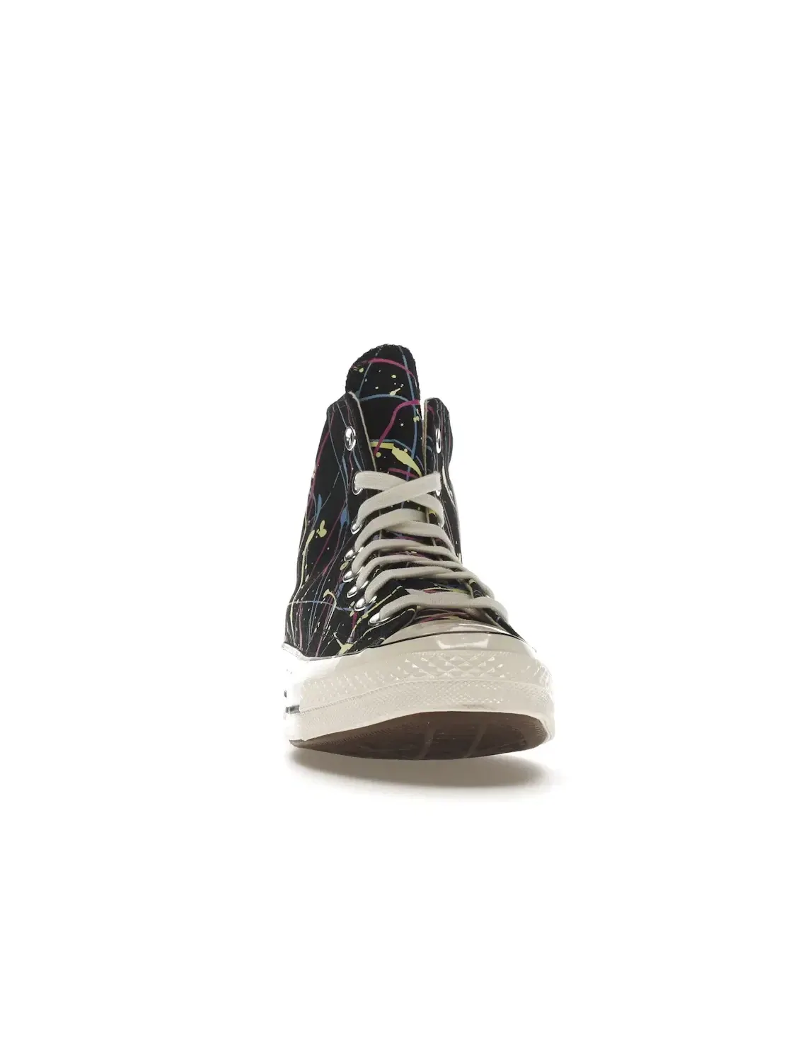 Мужские кроссовки с принтом Converse Chuck Taylor All Star 70 Hi Archive Paint Splatter — изображение 3 из 5, черный