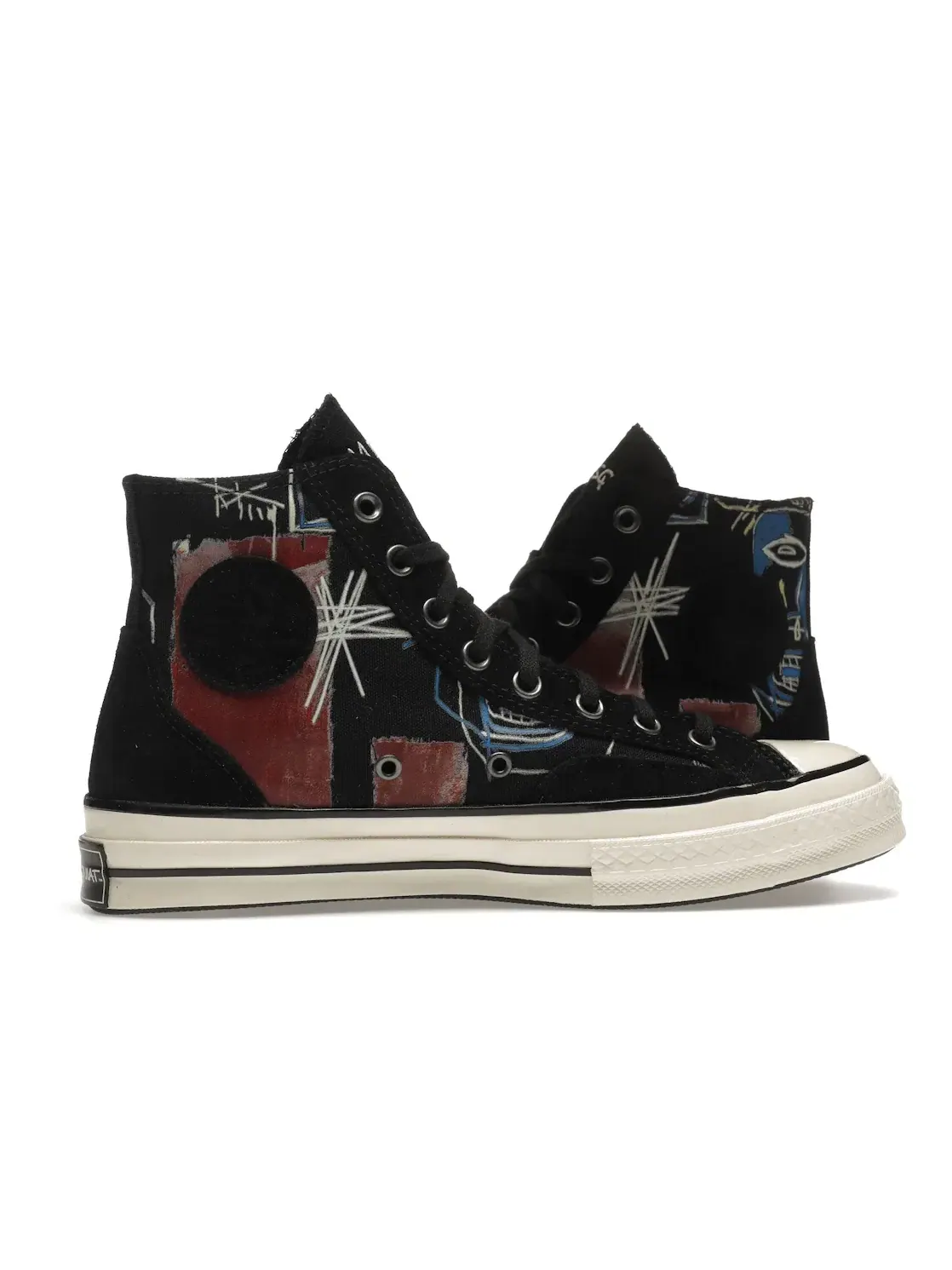 Кроссовки высокие с принтом Converse Chuck Taylor All Star 70 Hi Basquiat Kings of Egypt III — изображение 4 из 5