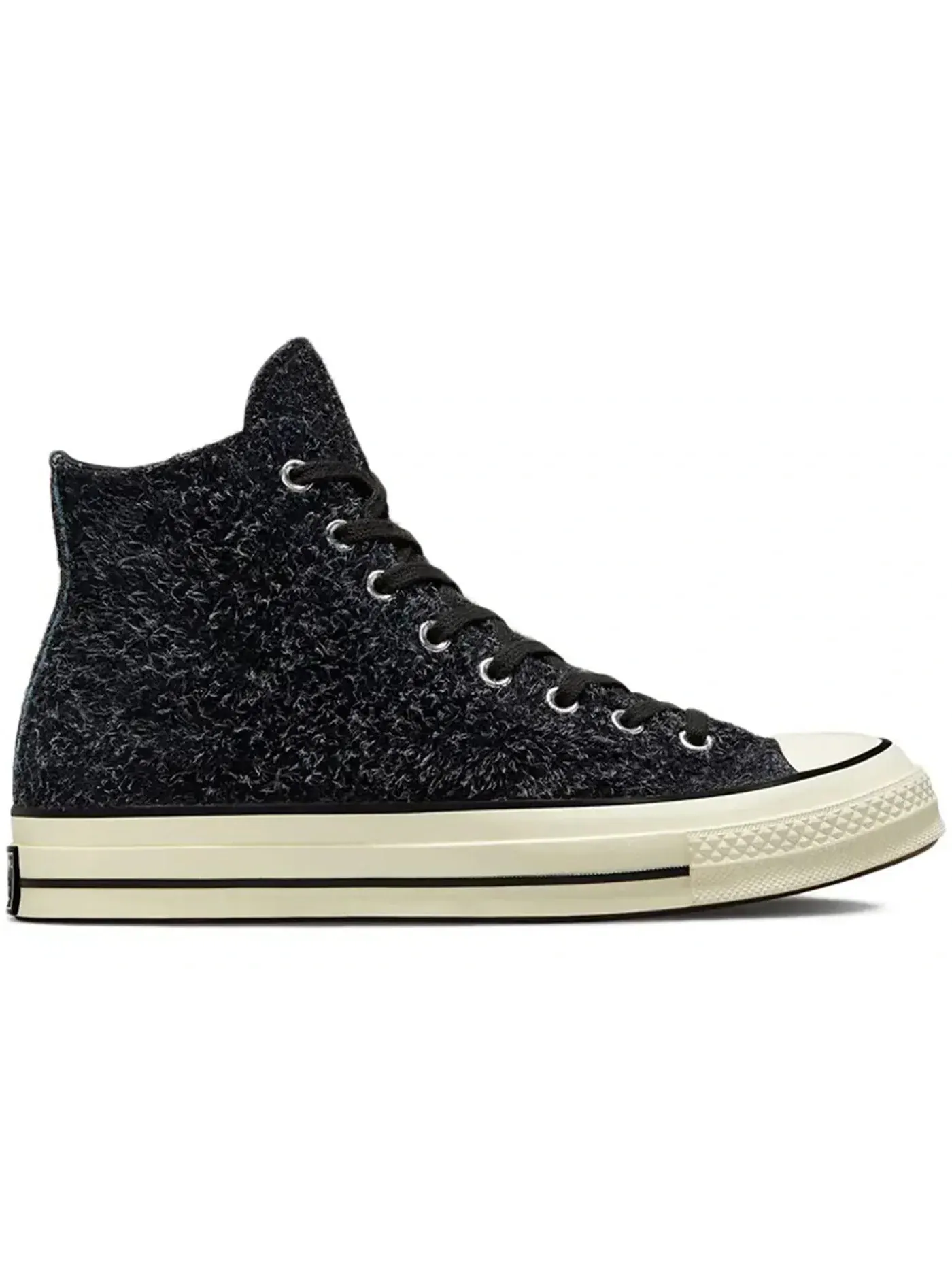 Мужские кеды с ворсистой замшей Converse Chuck Taylor All Star 70 Hi — изображение 1 из 2, черный//черный