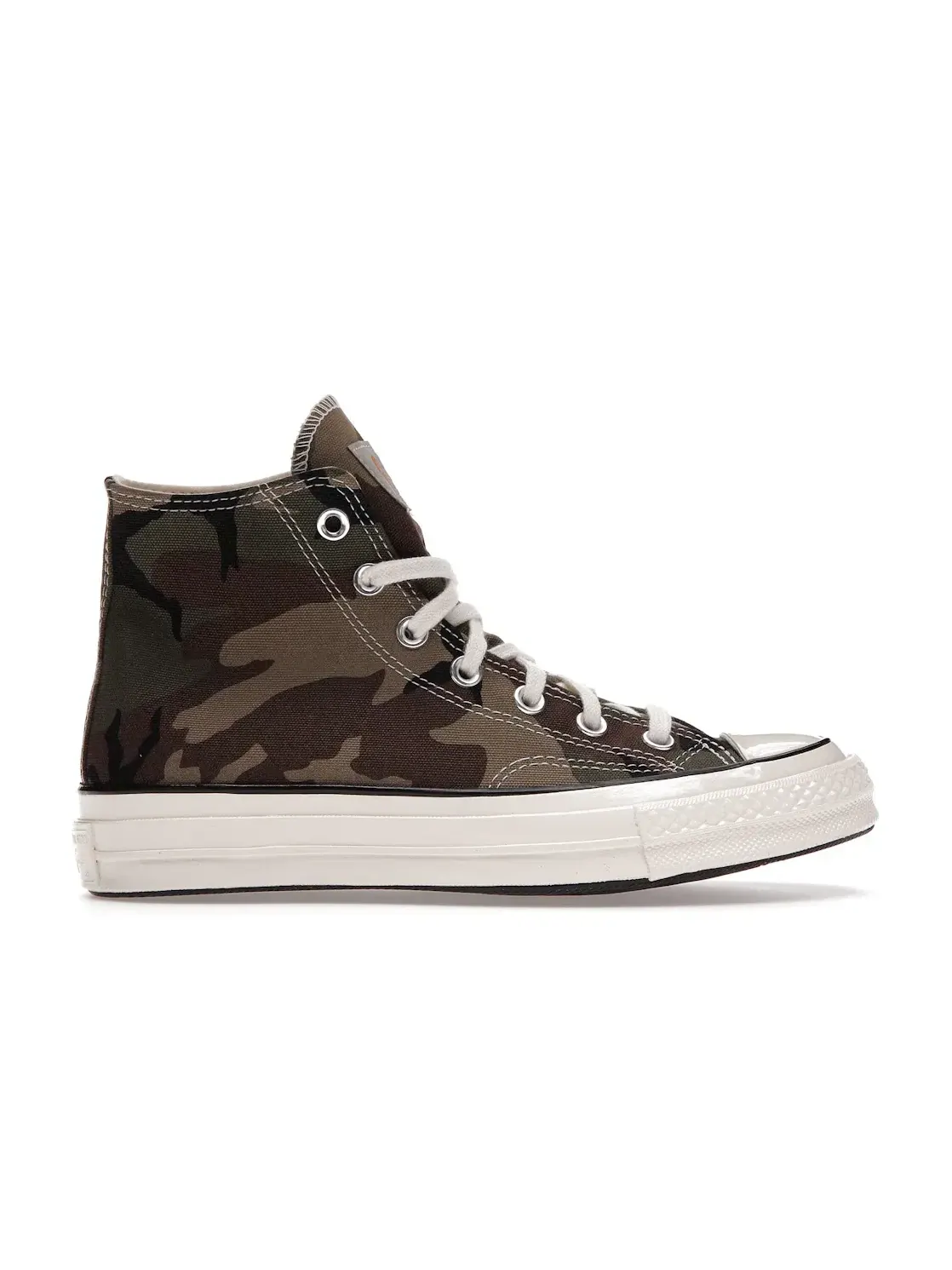 Мужские кроссовки с принтом Converse Chuck Taylor All Star 70 Hi Carhartt WIP — изображение 1 из 5, зеленый/темный