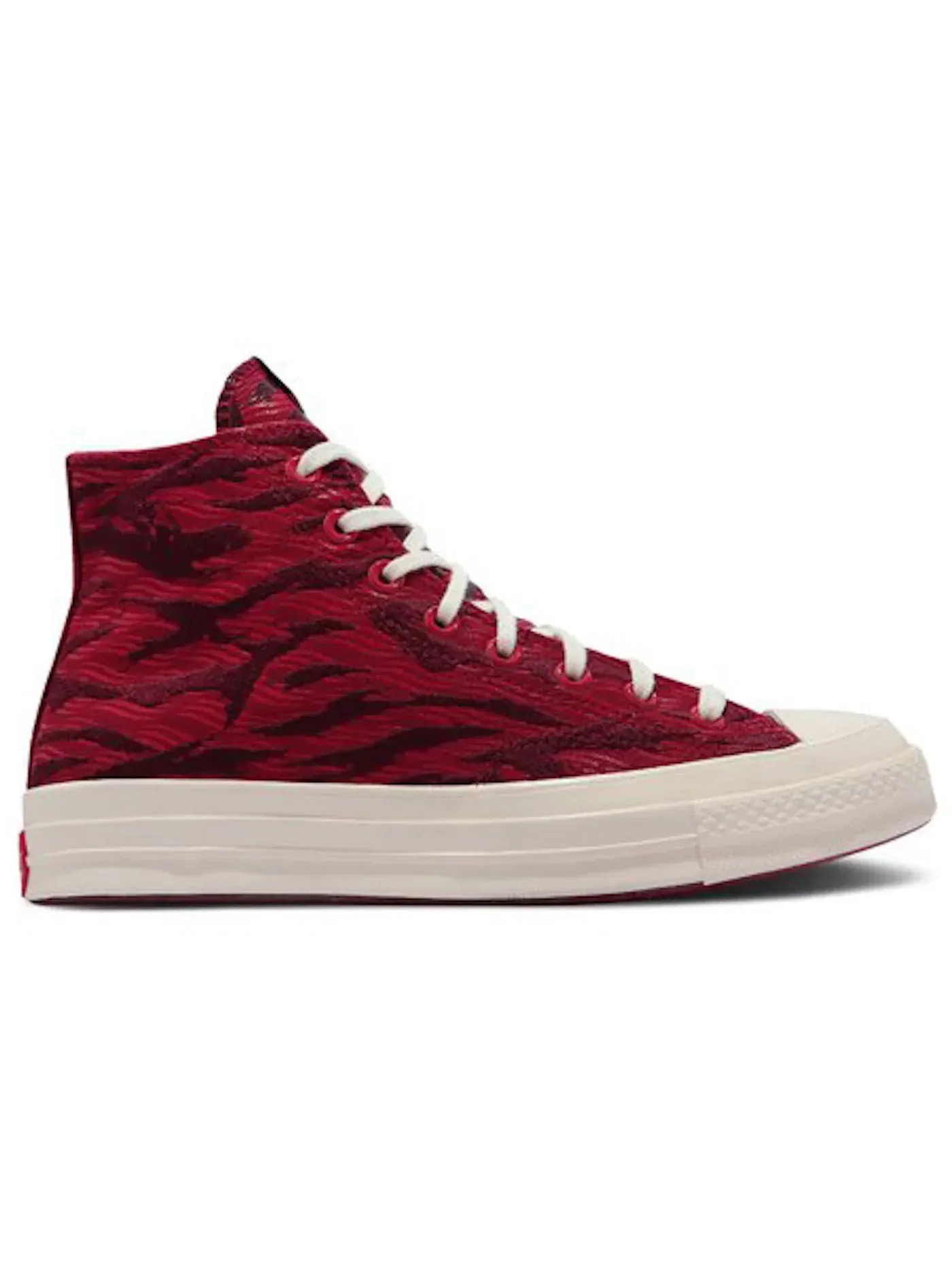 Мужские кроссовки с принтом Converse Chuck Taylor All Star 70 Hi Converse, Deep Bodeaux/Egret — изображение 1 из 2