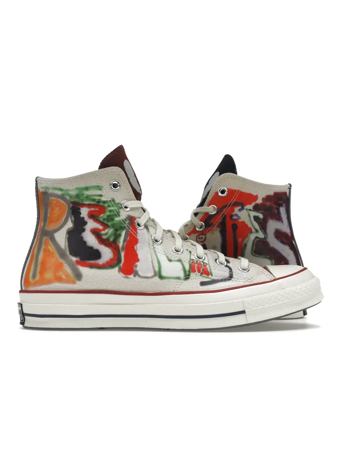 Мужские кроссовки повседневные Converse Chuck Taylor All Star 70 Hi — изображение 1 из 5, белый/мульти