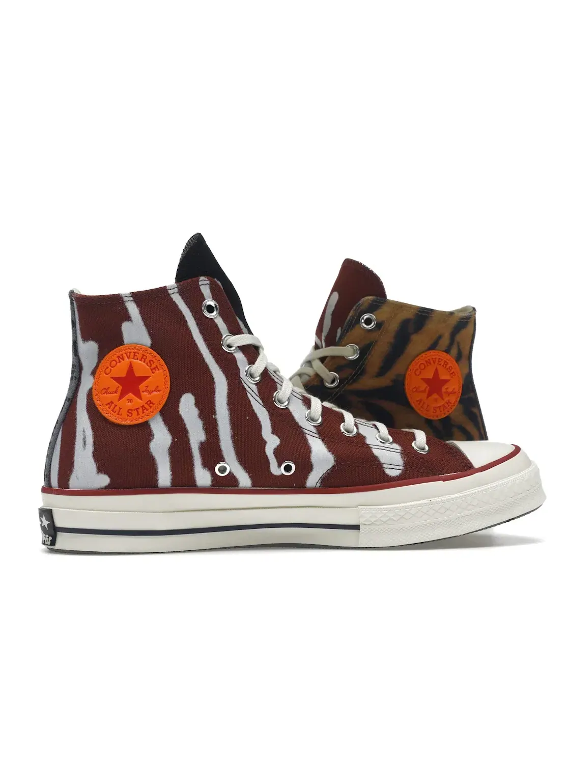 Мужские кроссовки повседневные Converse Chuck Taylor All Star 70 Hi — изображение 4 из 5, белый/мульти