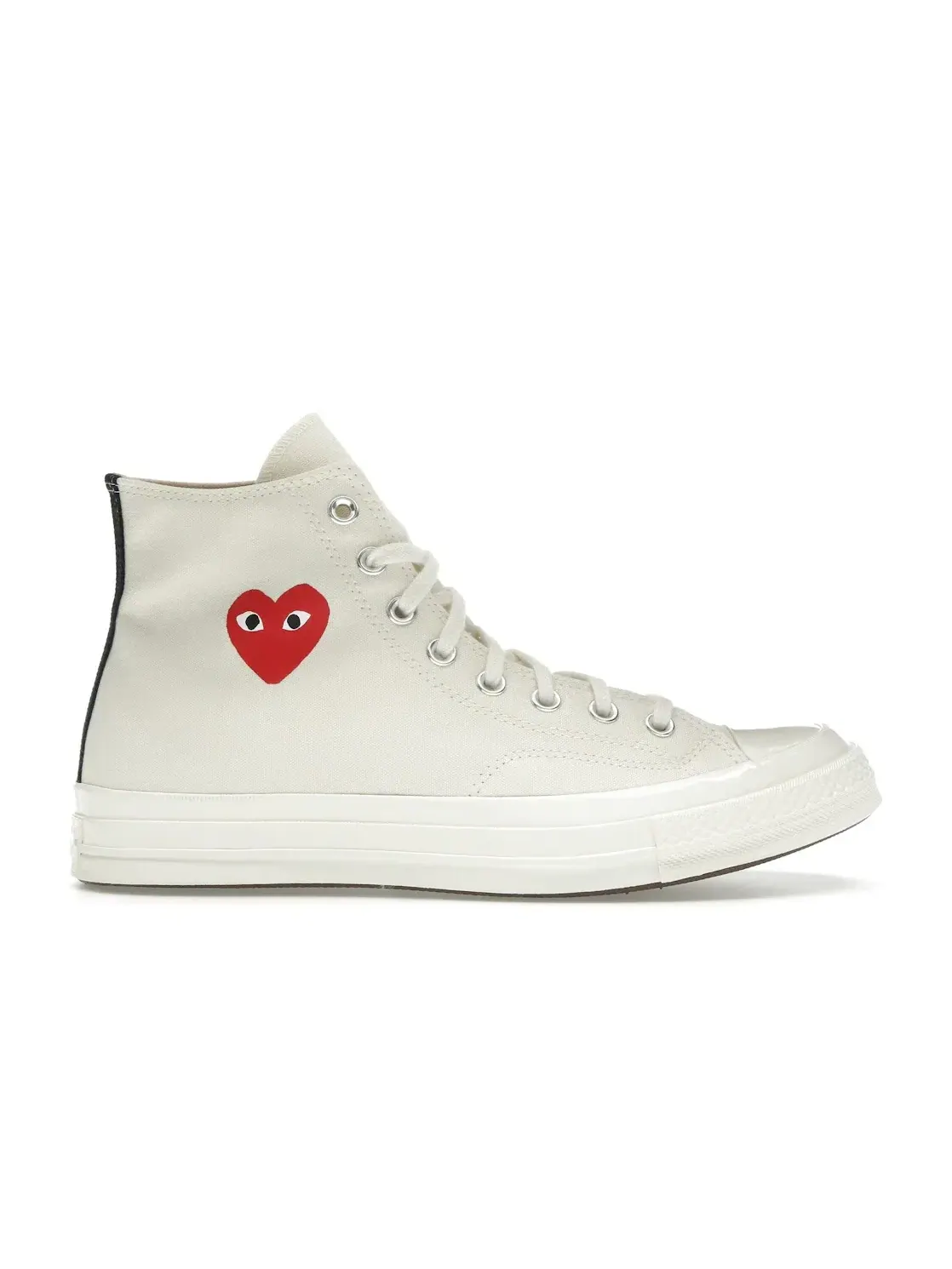 Мужские кроссовки с принтом Converse Chuck Taylor All Star 70 Hi Comme des Garcons PLAY Single Heart — изображение 1 из 5
