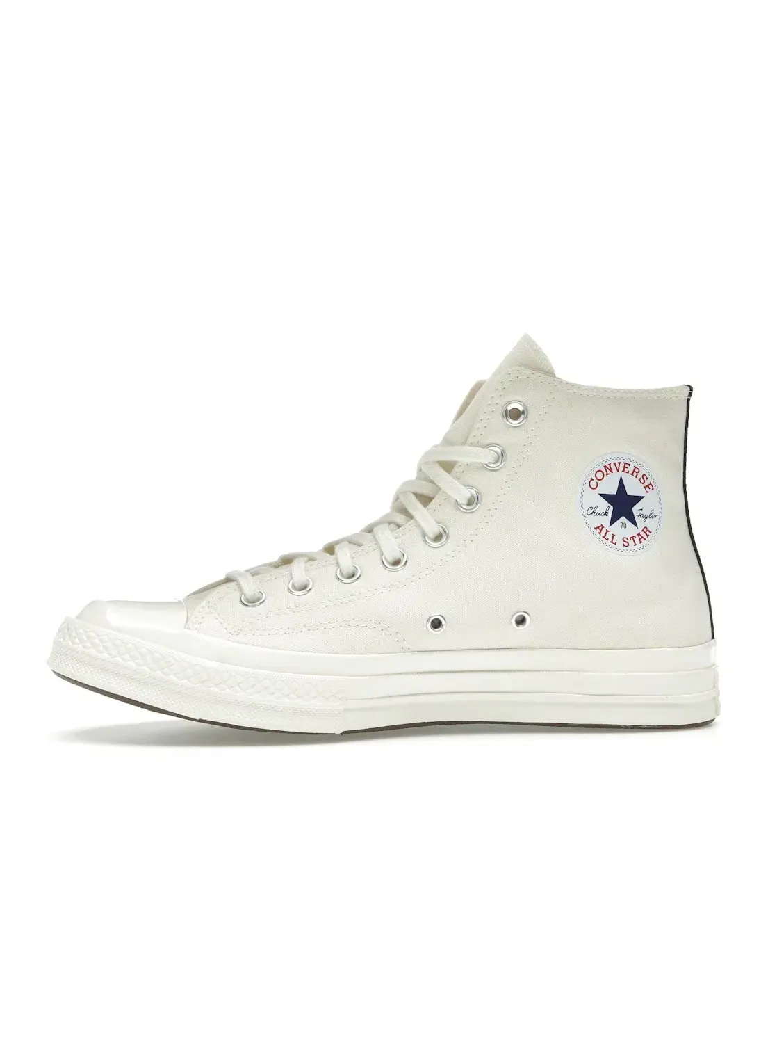 Мужские кроссовки с принтом Converse Chuck Taylor All Star 70 Hi Comme des Garcons PLAY Single Heart — изображение 4 из 5