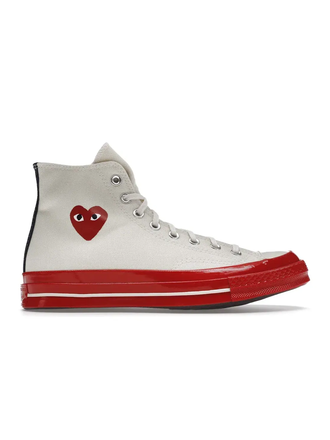 Унисекс кроссовки на красной подошве Converse Chuck Taylor All Star 70 Hi — изображение 1 из 5, красный
