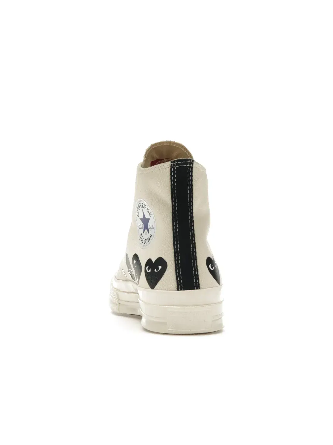 Мужские кеды высокие с принтом Converse Chuck Taylor All Star 70 Hi Comme des Garcons PLAY Multi-Heart — изображение 5 из 5