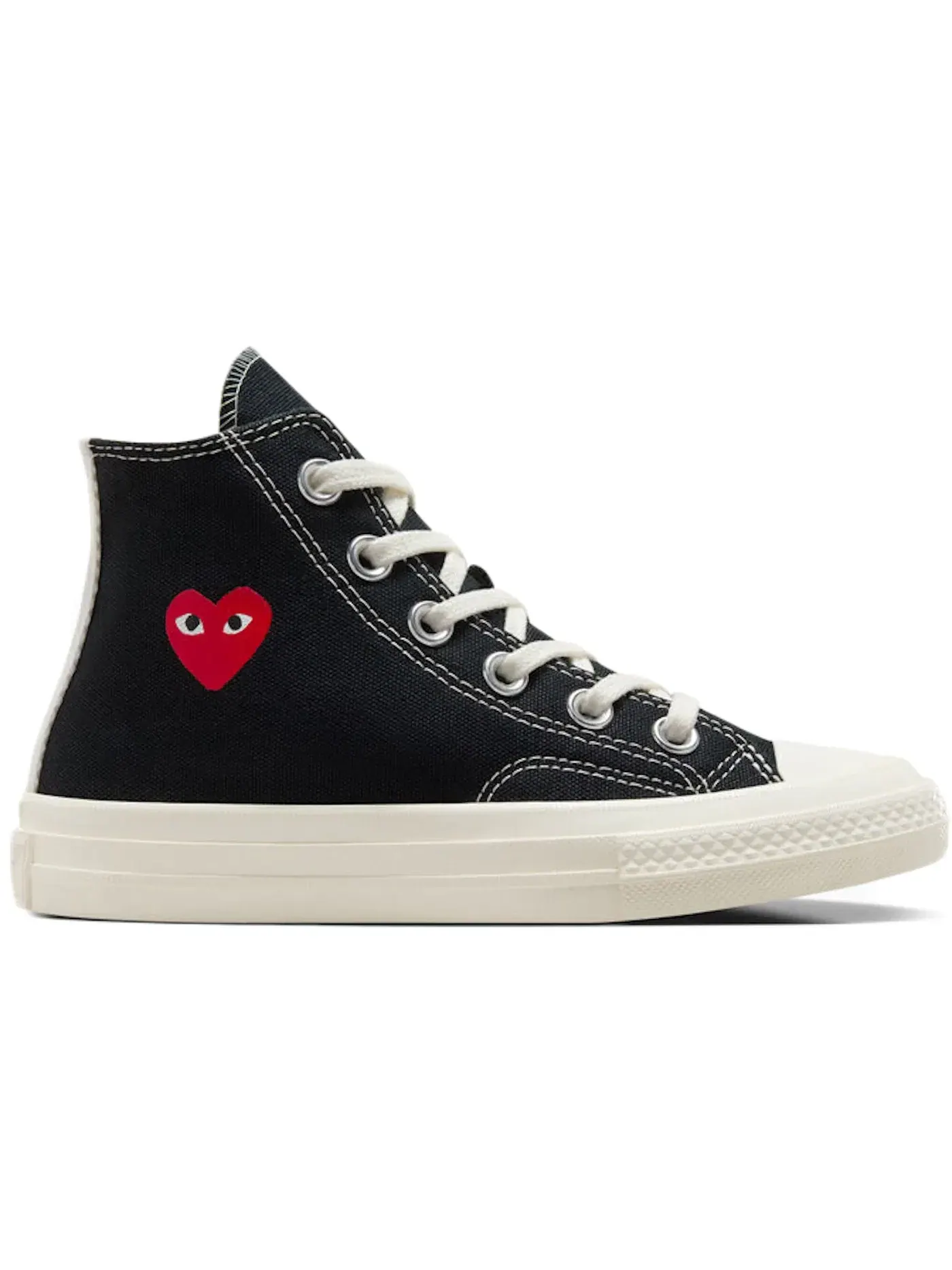 Детские кеды с принтом сердца Converse Chuck Taylor All Star 70 Hi Comme des Garcons PLAY — изображение 1 из 2
