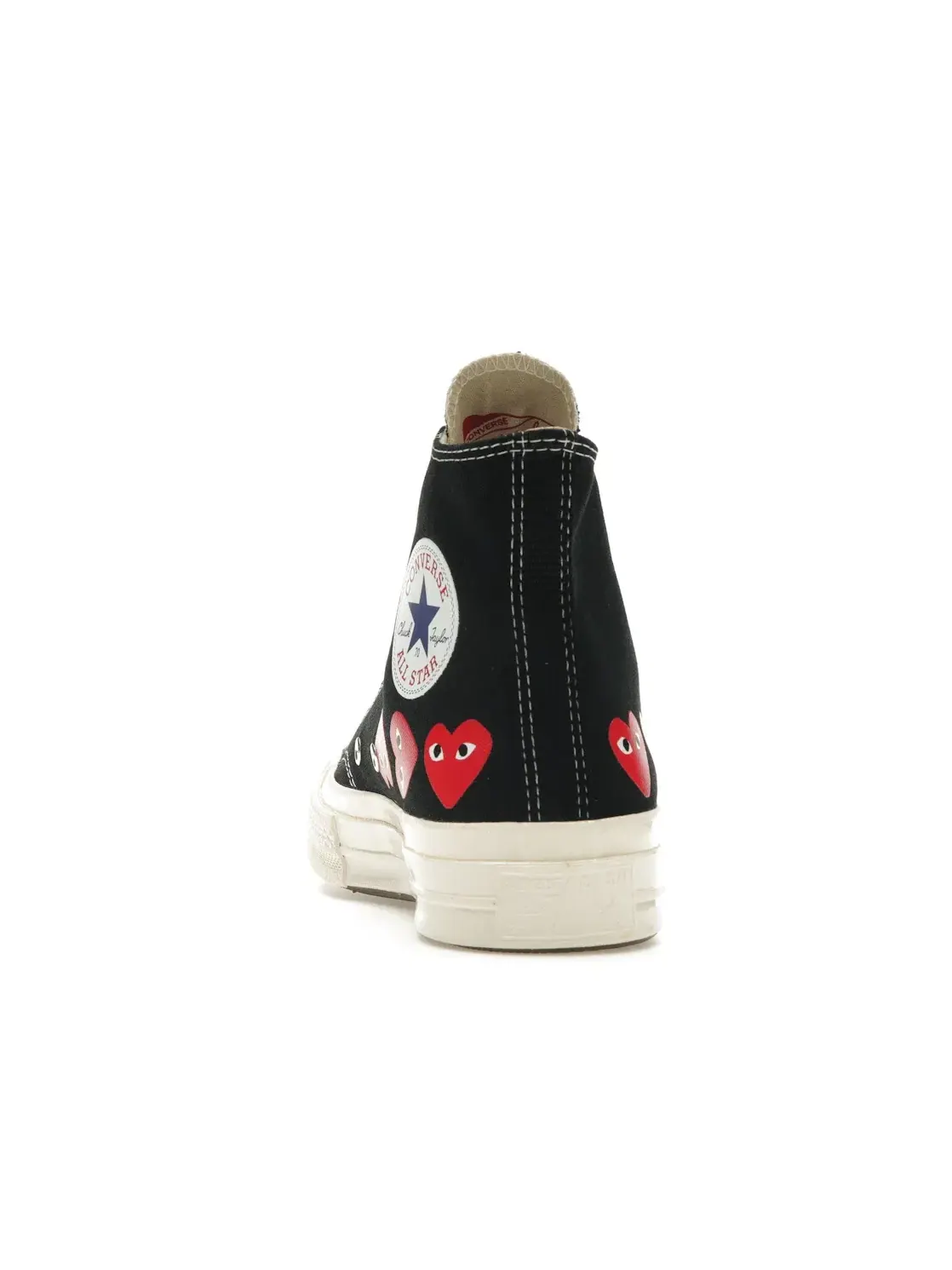 Мужские кеды с принтом Converse Chuck Taylor All Star 70 Hi Comme des Garcons PLAY Multi-Heart — изображение 5 из 5