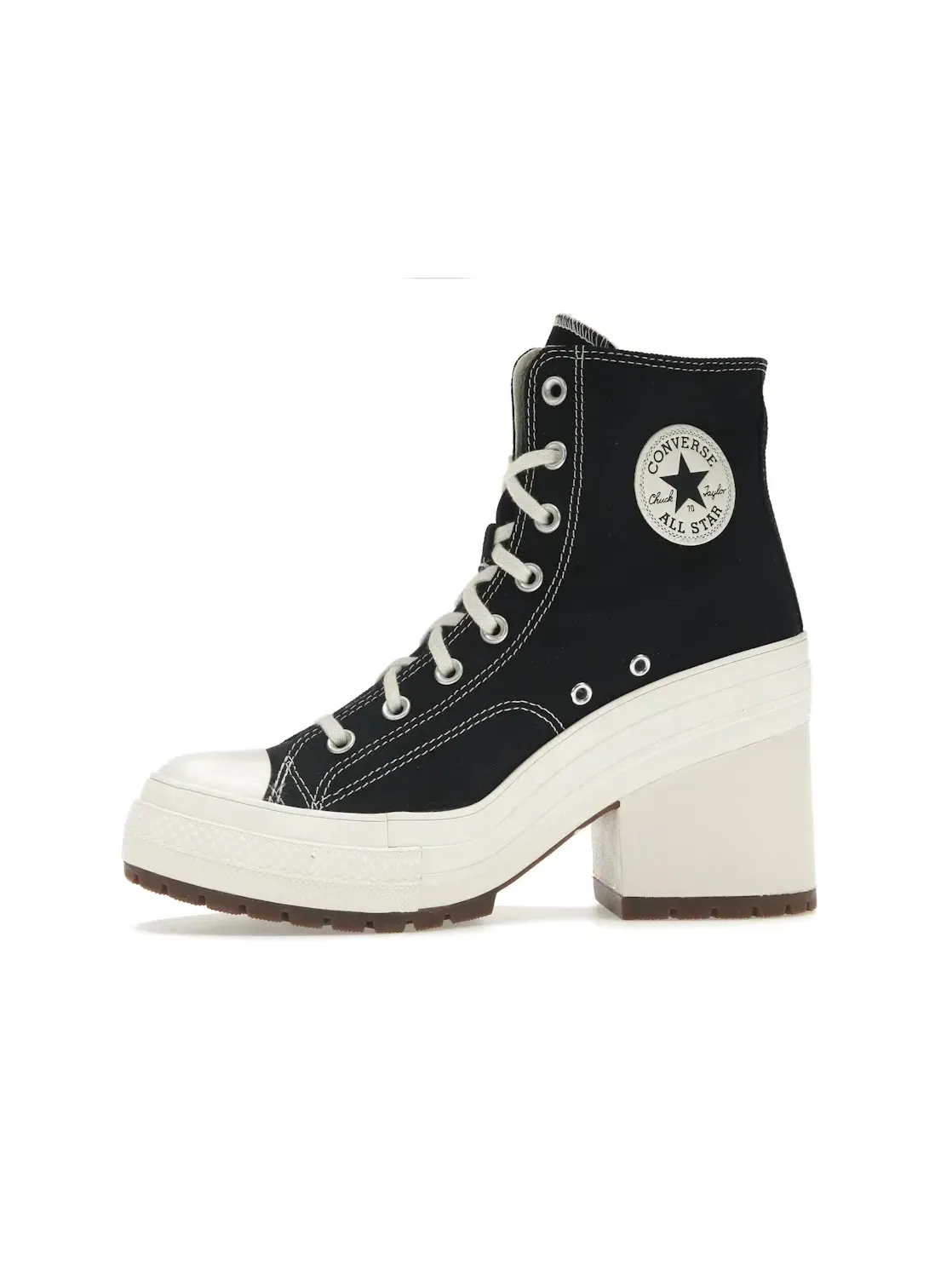 Мужские кеды с каблуком Converse Chuck Taylor All Star 70 Hi De Luxe Heel — изображение 3 из 4, черный
