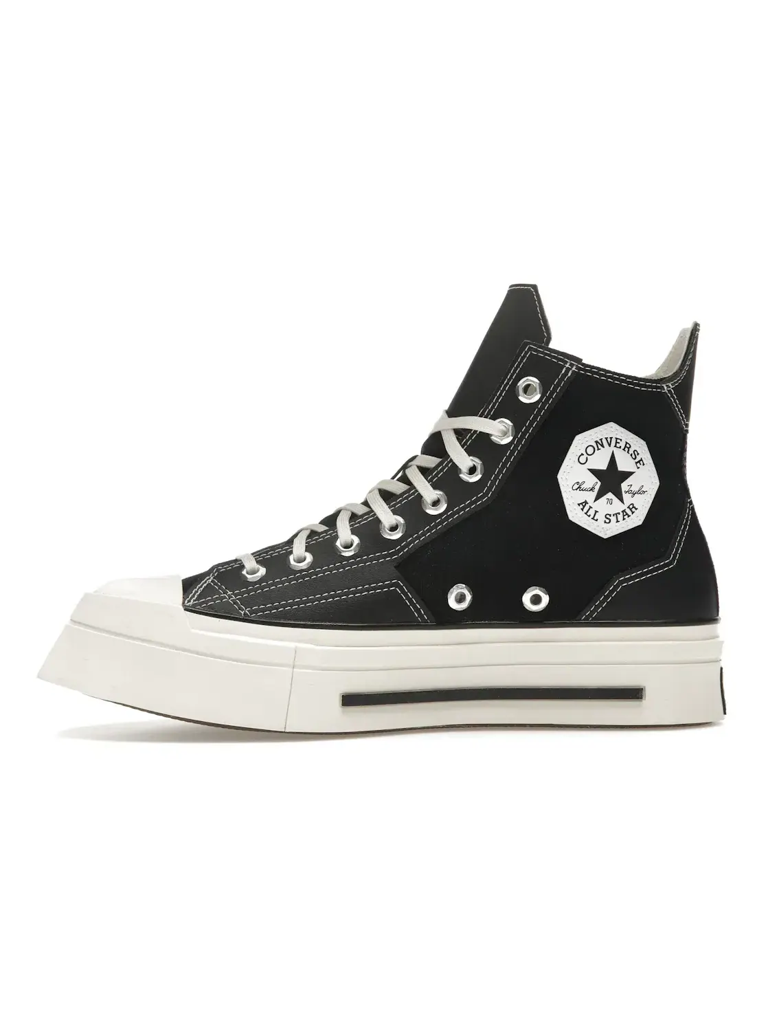 Мужские кроссовки для повседневной носки Converse Chuck Taylor All Star 70 Hi De Luxe — изображение 4 из 5, черный/черный
