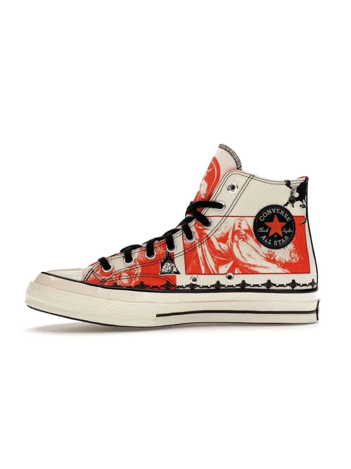 Мужские кроссовки Lifestyle Converse Chuck Taylor All Star 70 Hi Dungeons & Dragons — изображение 4 из 5, черный/мульти