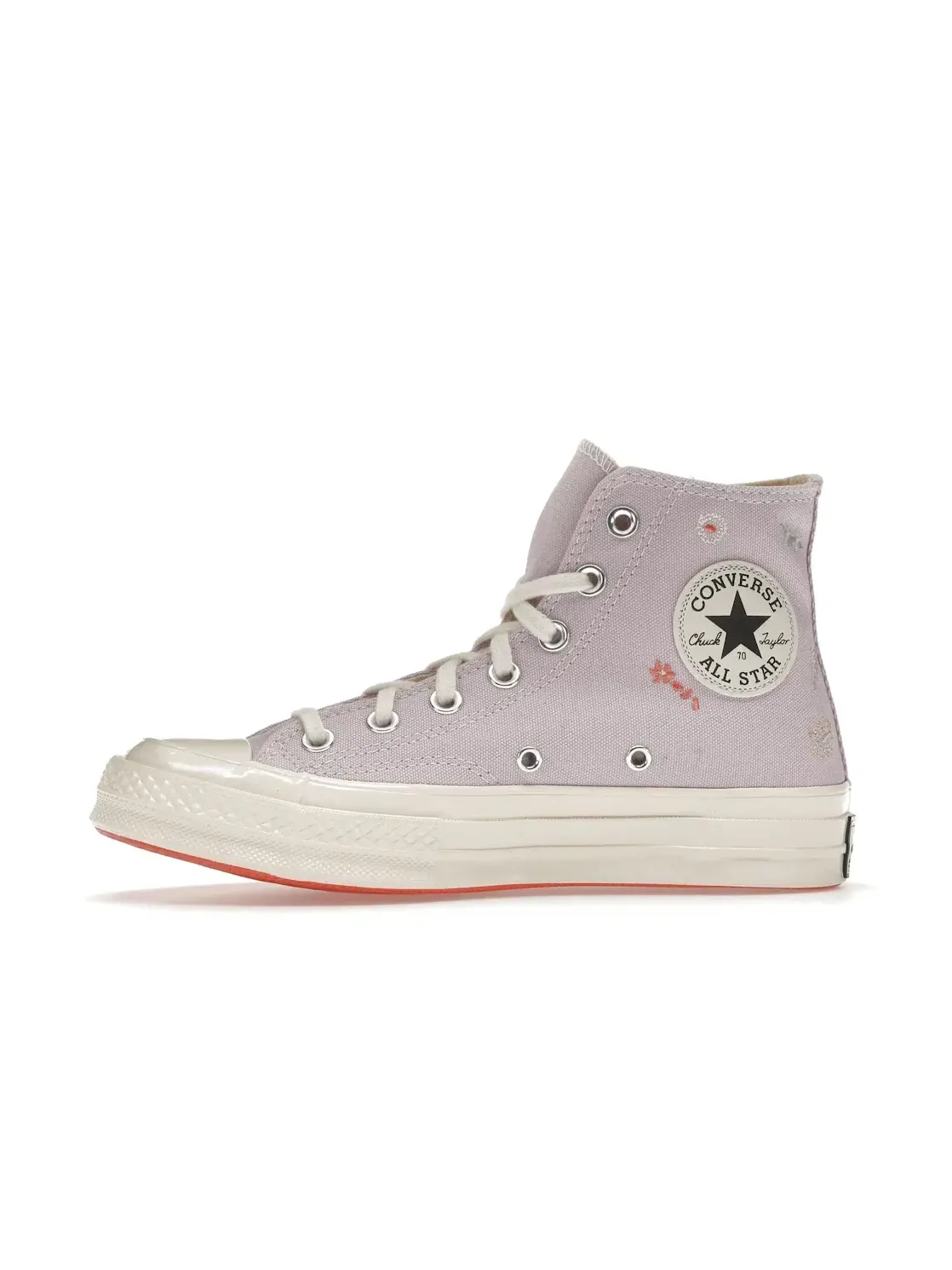 Женские кеды с принтом Converse Chuck Taylor All Star 70 Hi — изображение 4 из 5, бледный/мульти