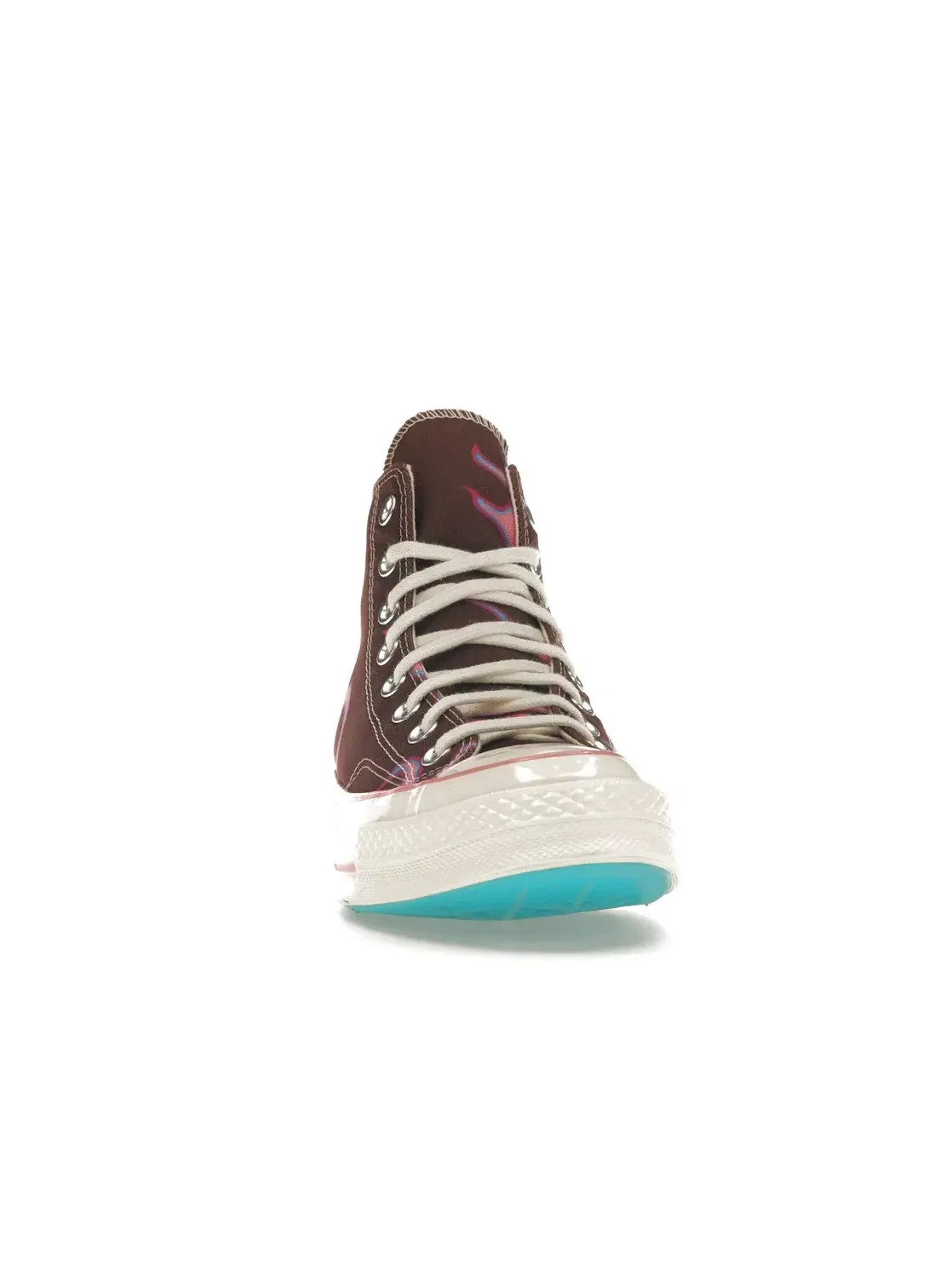 Мужские кроссовки с принтом Converse Chuck Taylor All Star 70 Hi Golf le Fleur Flame Paprika — изображение 3 из 5, розовый
