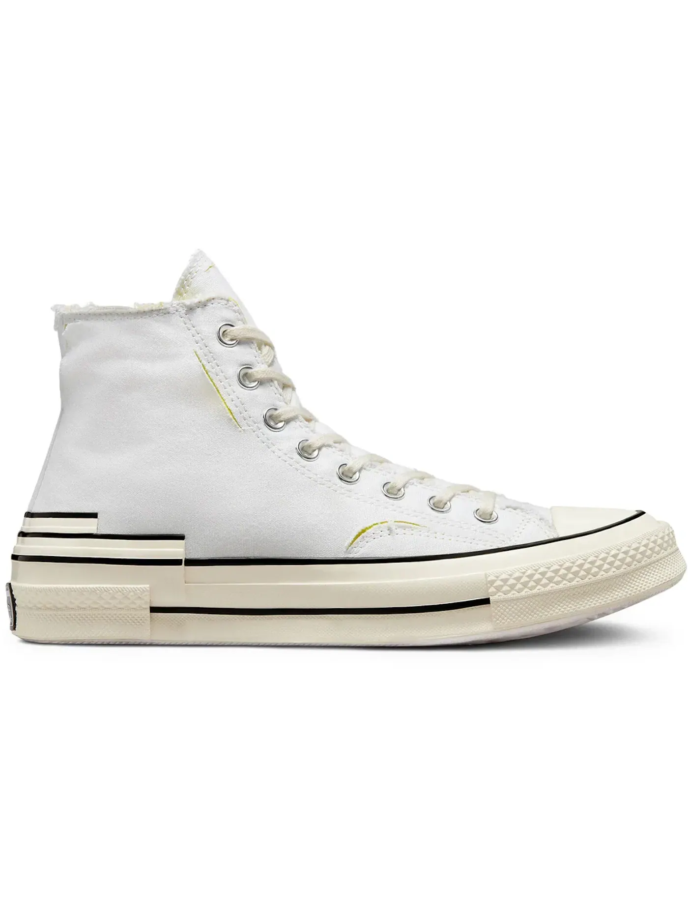 Женские кроссовки повседневные Converse Chuck Taylor All Star 70 Hi Hacked Heel Edge Glow — изображение 1 из 2, белый