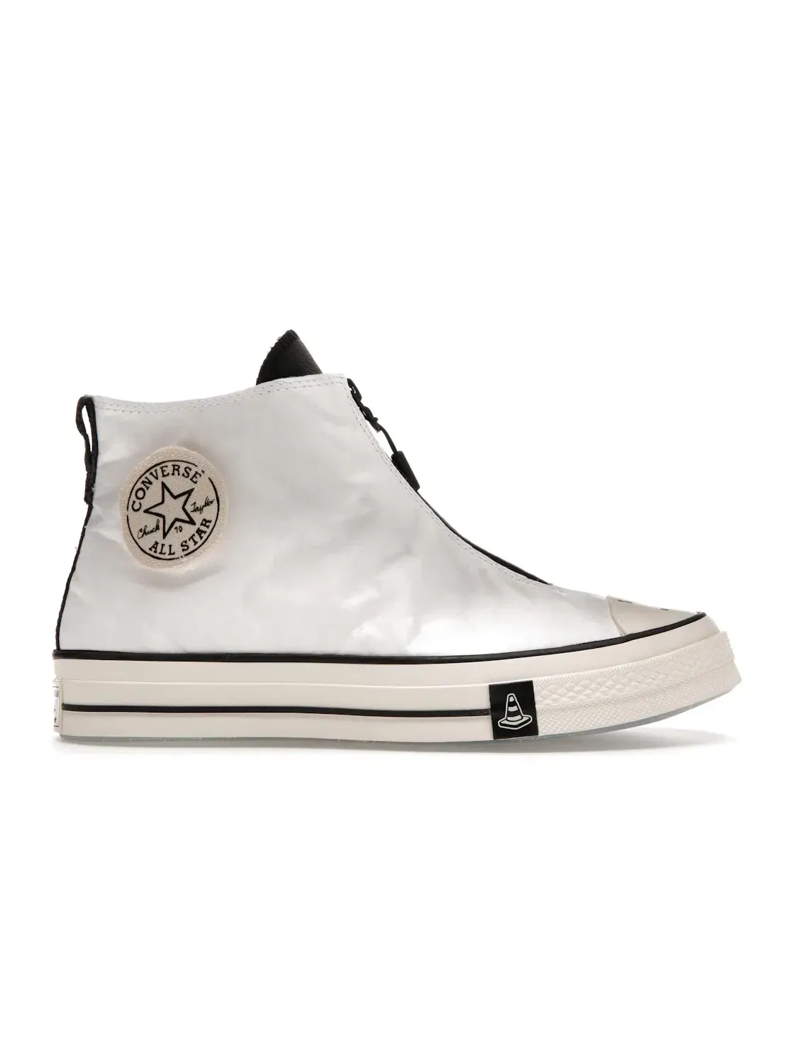 Кеды унисекс высокие с принтом Converse Chuck Taylor All Star 70 Hi Joshua Vides — изображение 1 из 5, белый/черный/черный