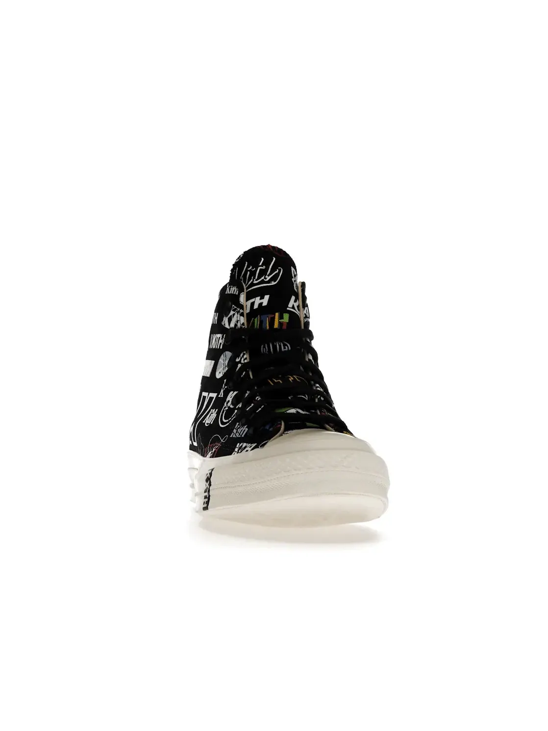 Мужские кроссовки высокие с принтом Converse Chuck Taylor All Star 70 Hi Kith 10 Year Anniversary Converse, черный/черный