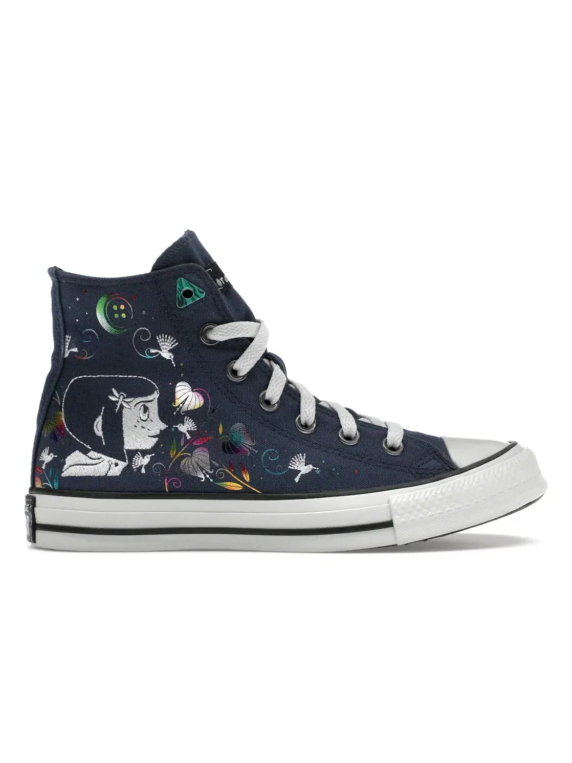 Мужские кроссовки с принтом Coraline Other World Converse Chuck Taylor All Star 70 Hi LAIKA — изображение 1 из 5, черный